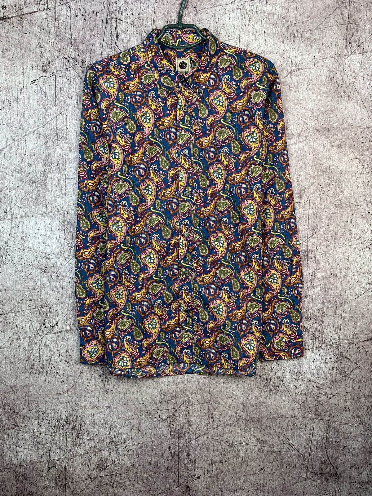 MC Claire Paisley Print Shirt- Green main image 0