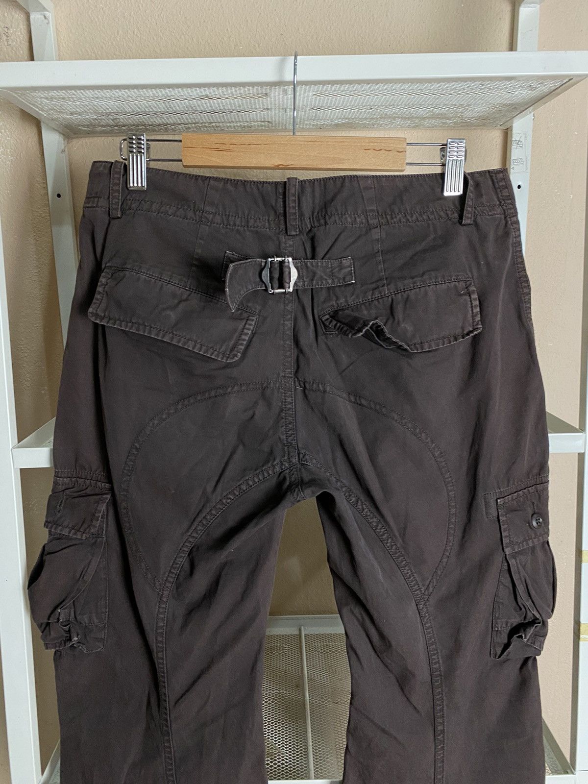 Designer × Katharine Hamnett London × Vintage Vintage Hamnett Cargo Buckle Pant NICE DESIGN ❗️ Size US 31 - 11 Thumbnail
