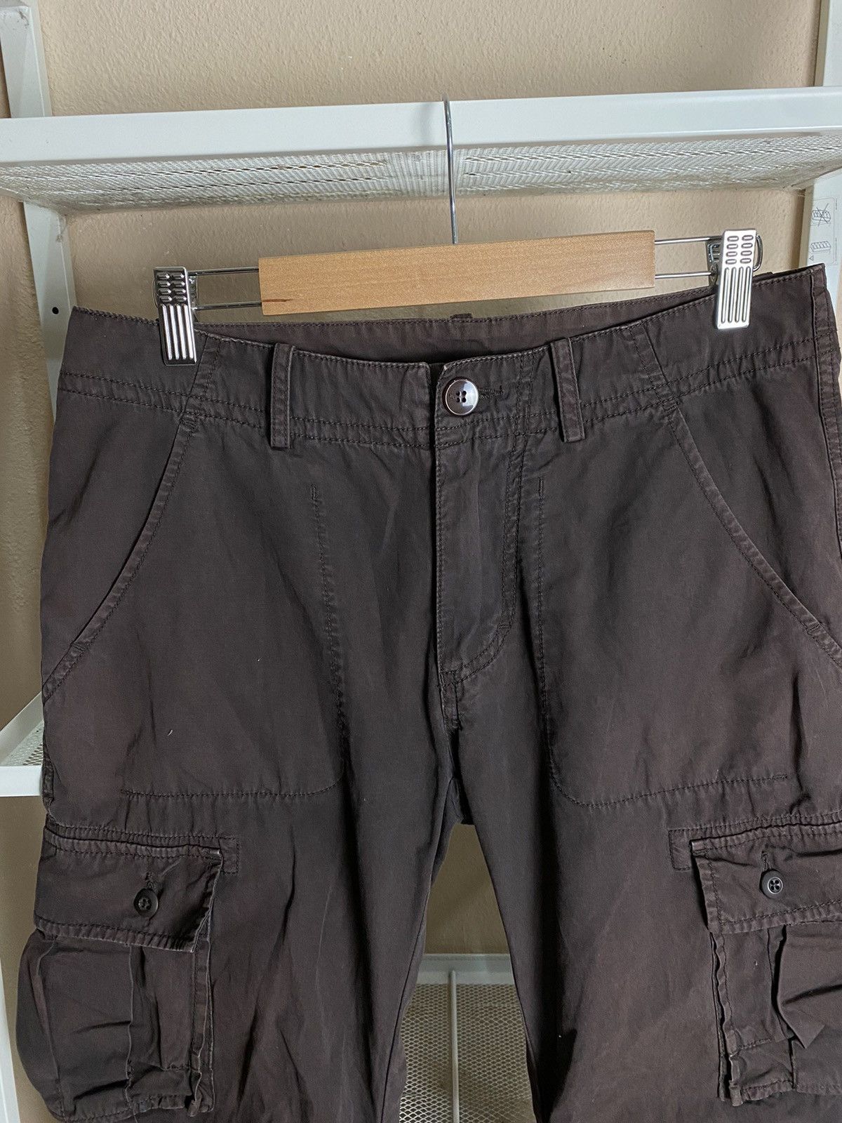 Designer × Katharine Hamnett London × Vintage Vintage Hamnett Cargo Buckle Pant NICE DESIGN ❗️ Size US 31 - 4 Thumbnail
