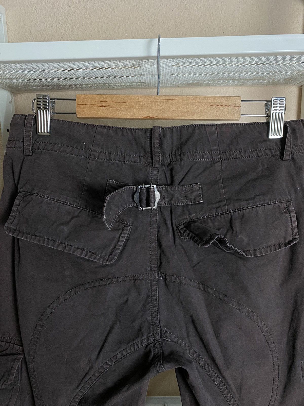 Designer × Katharine Hamnett London × Vintage Vintage Hamnett Cargo Buckle Pant NICE DESIGN ❗️ Size US 31 - 12 Thumbnail