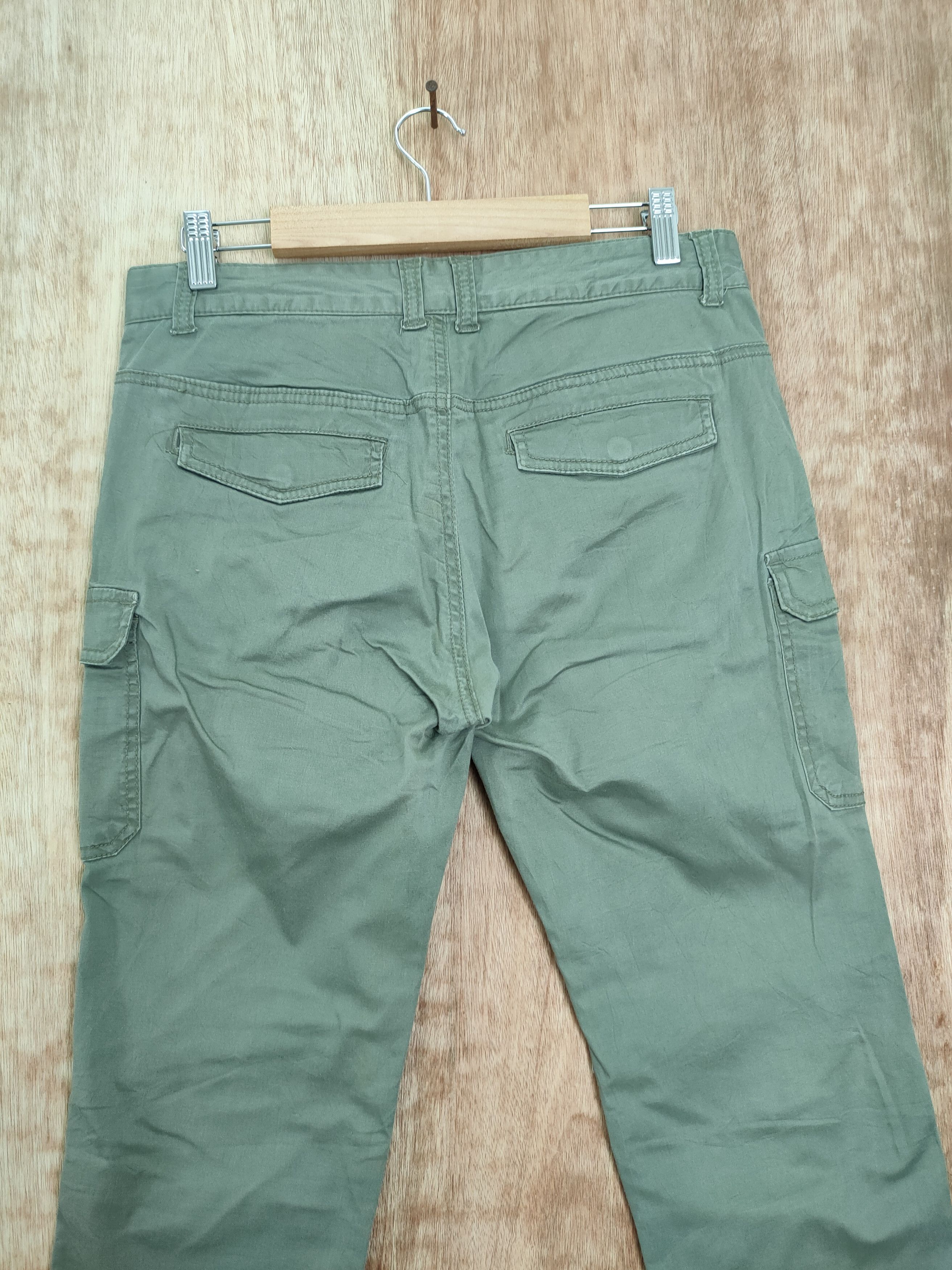 Japanese Brand DLL Lepsim green tactical multipocket cargo pants #751 Size US 31 - 8 Thumbnail