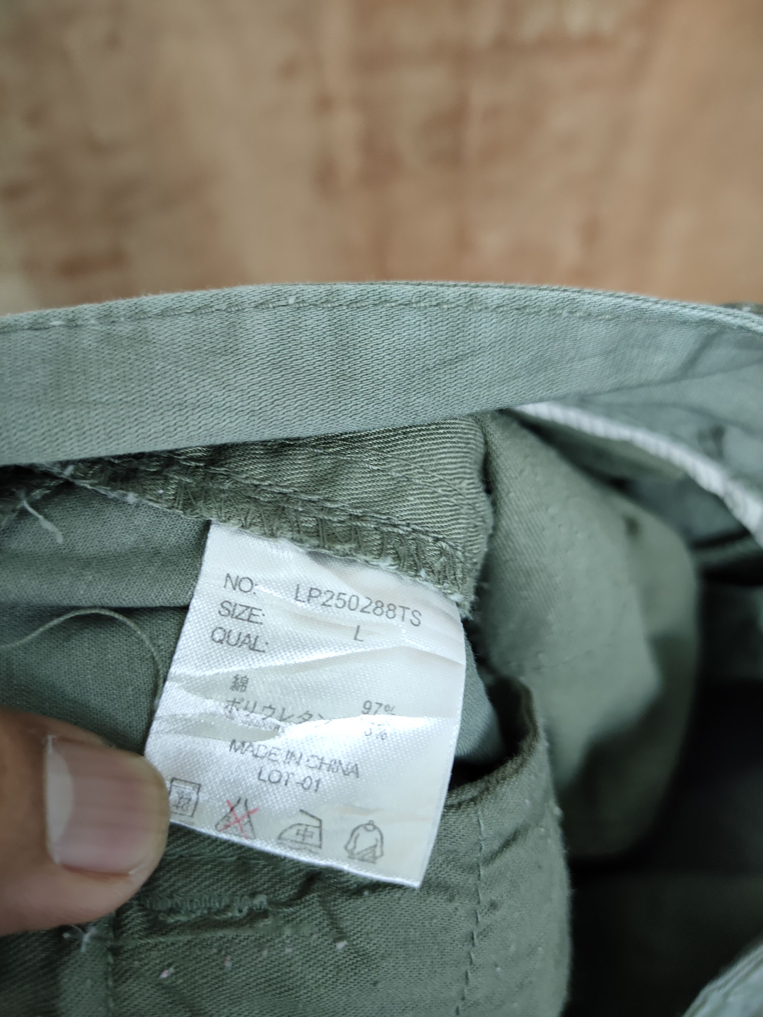 Japanese Brand DLL Lepsim green tactical multipocket cargo pants #751 Size US 31 - 9 Thumbnail