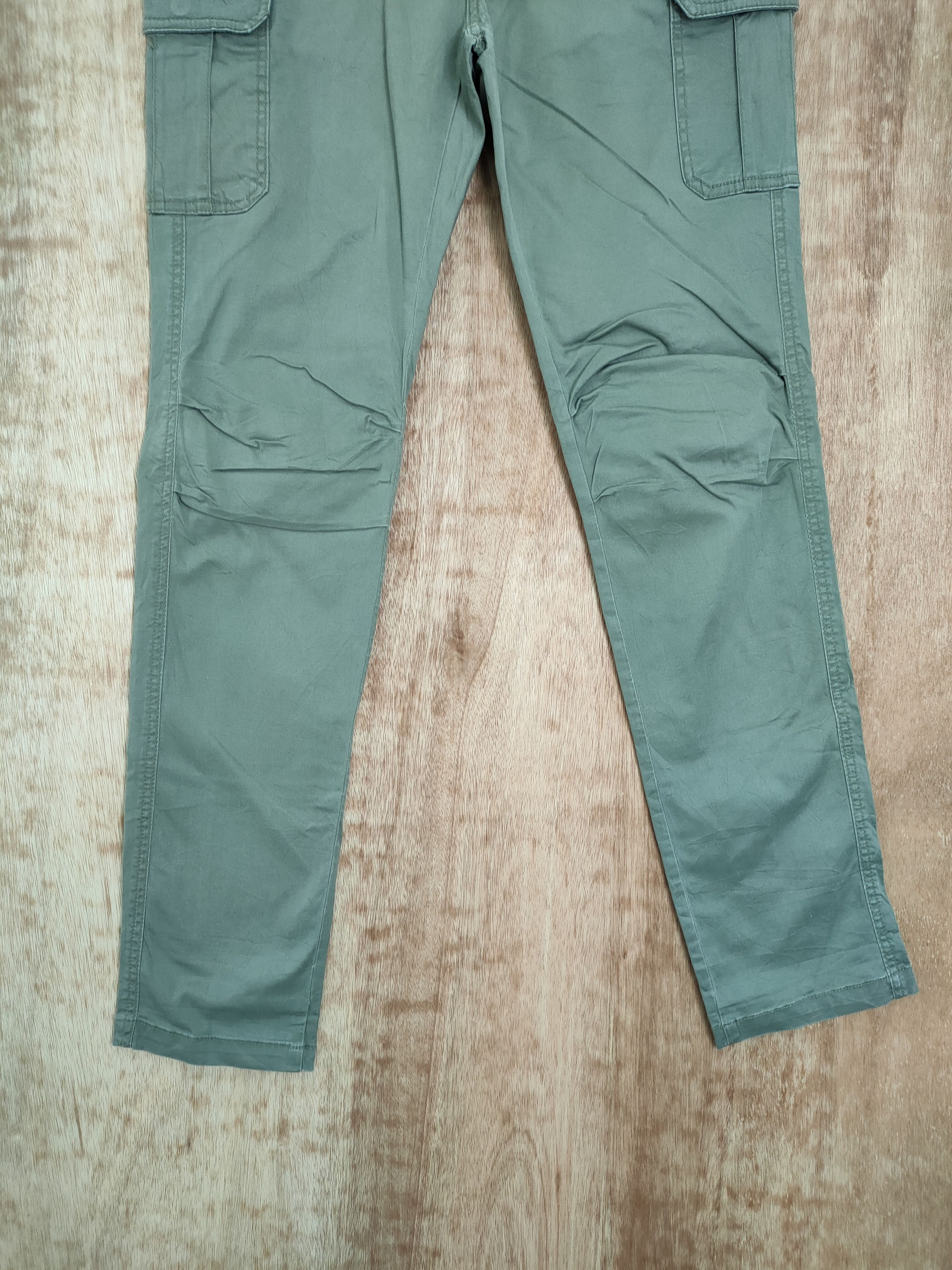 Japanese Brand DLL Lepsim green tactical multipocket cargo pants #751 Size US 31 - 2 Thumbnail