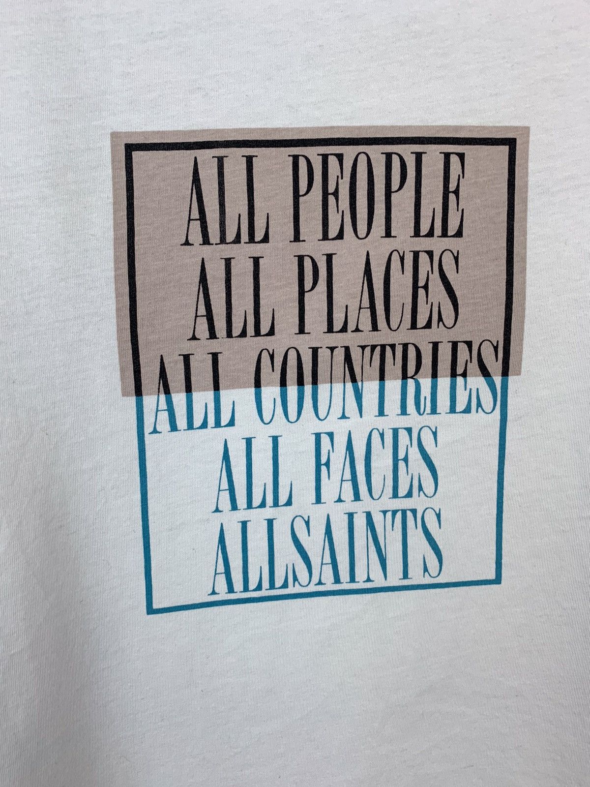 Allsaints Allsaints Print Mens T Shirt Size US L / EU 52-54 / 3 - 5 Thumbnail