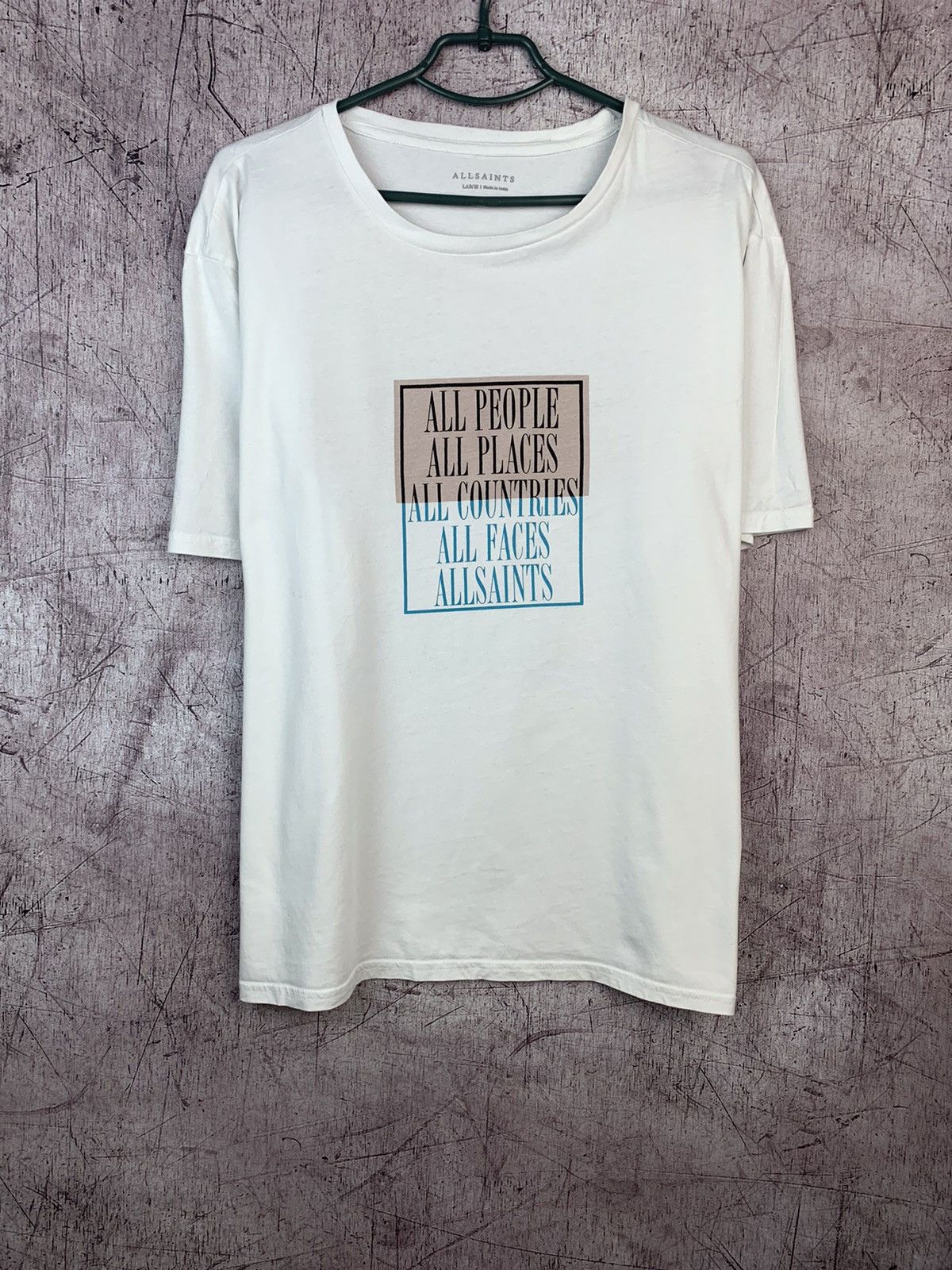 Allsaints Allsaints Print Mens T Shirt Size US L / EU 52-54 / 3 - 2 Thumbnail