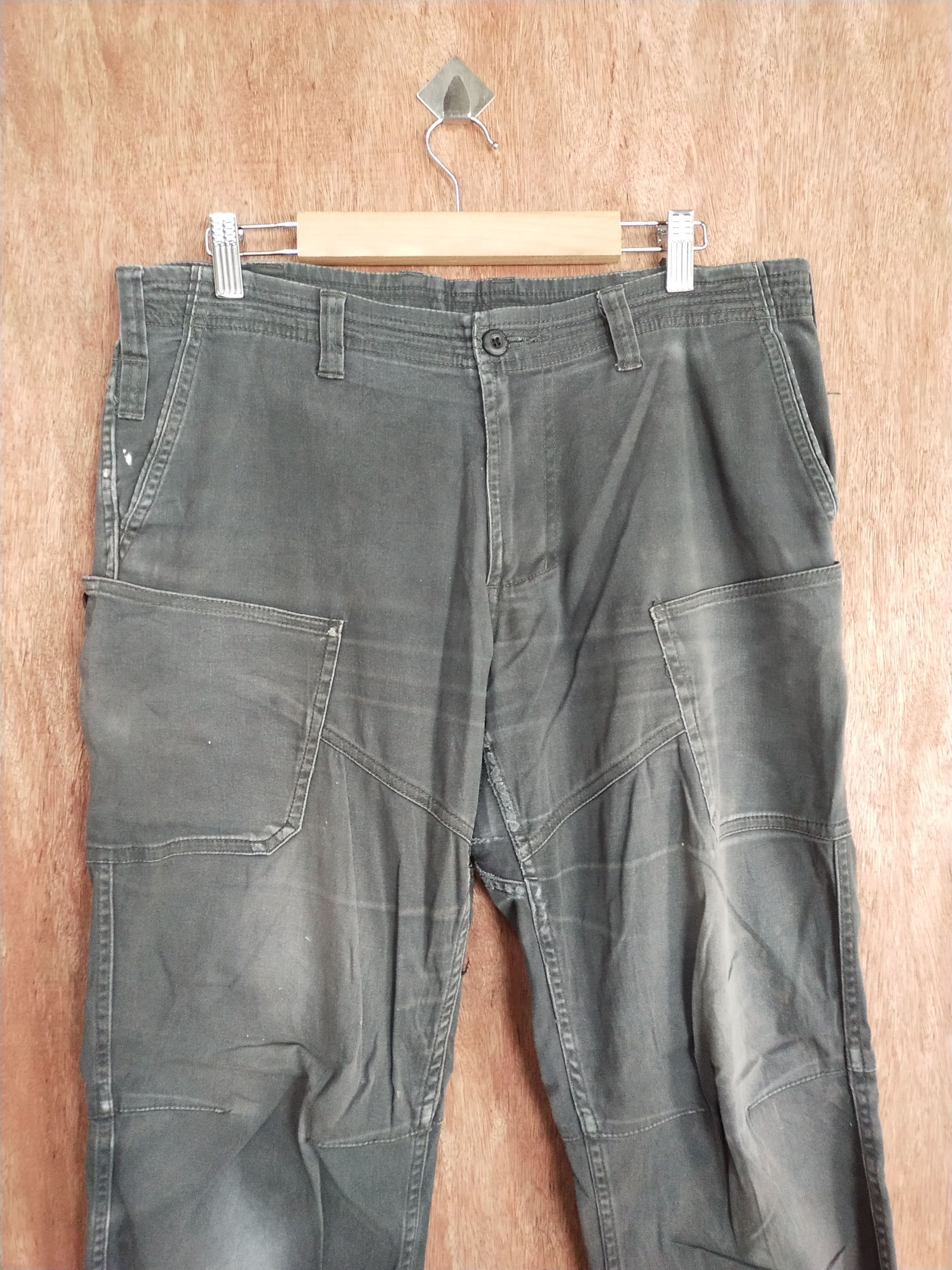 Faded Glory Gladiator faded utility multipocket cargo pants #S127 Size US 33 - 2 Thumbnail