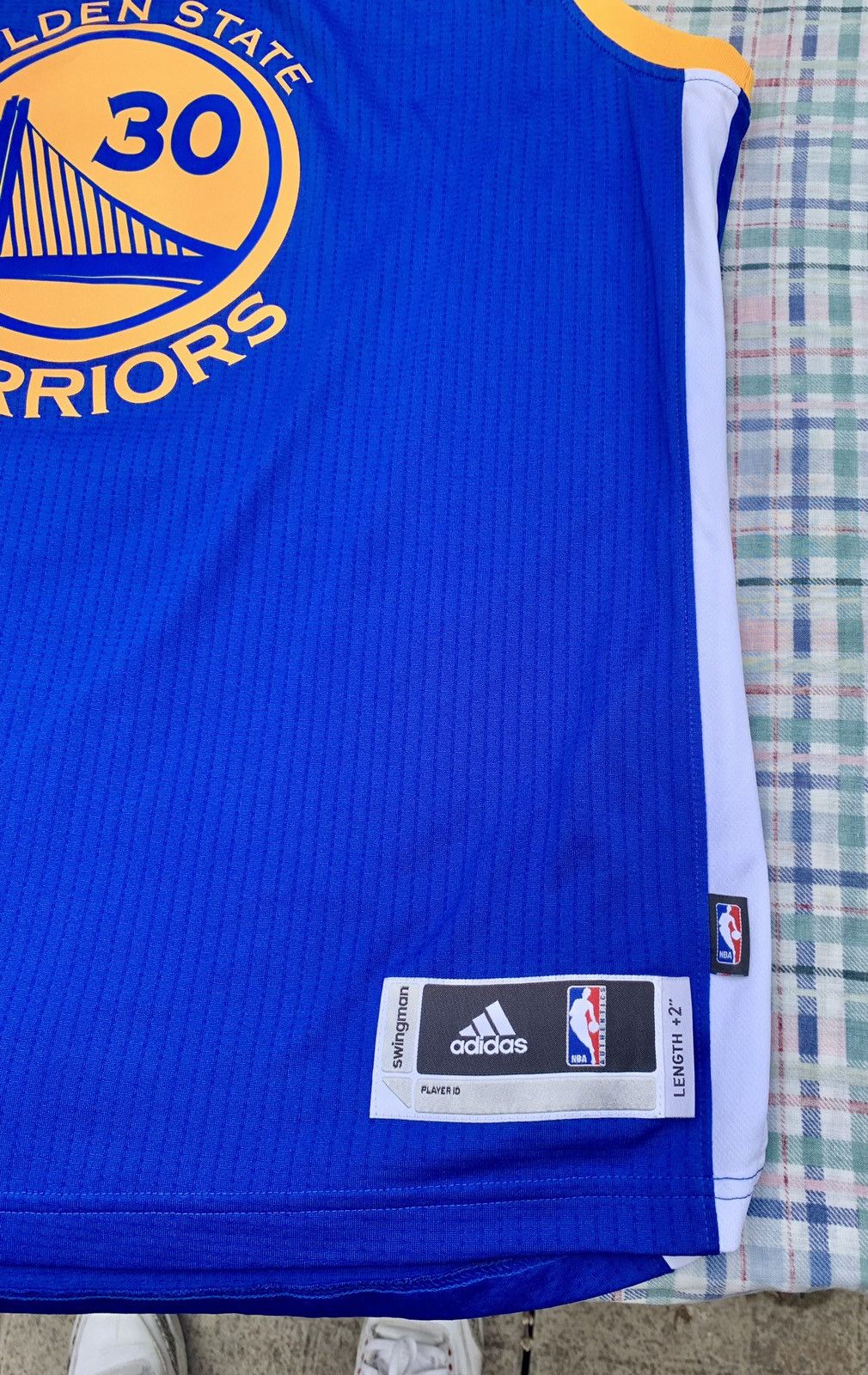 Adidas × NBA Adidas Golden State Warriors Stephen Curry NBA Jersey Size US XXL / EU 58 / 5 - 3 Thumbnail