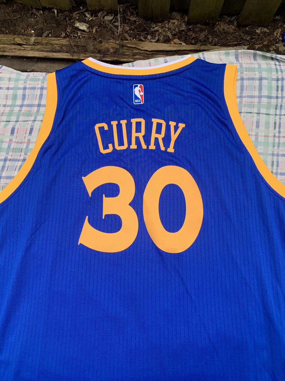 Adidas × NBA Adidas Golden State Warriors Stephen Curry NBA Jersey Size US XXL / EU 58 / 5 - 6 Thumbnail