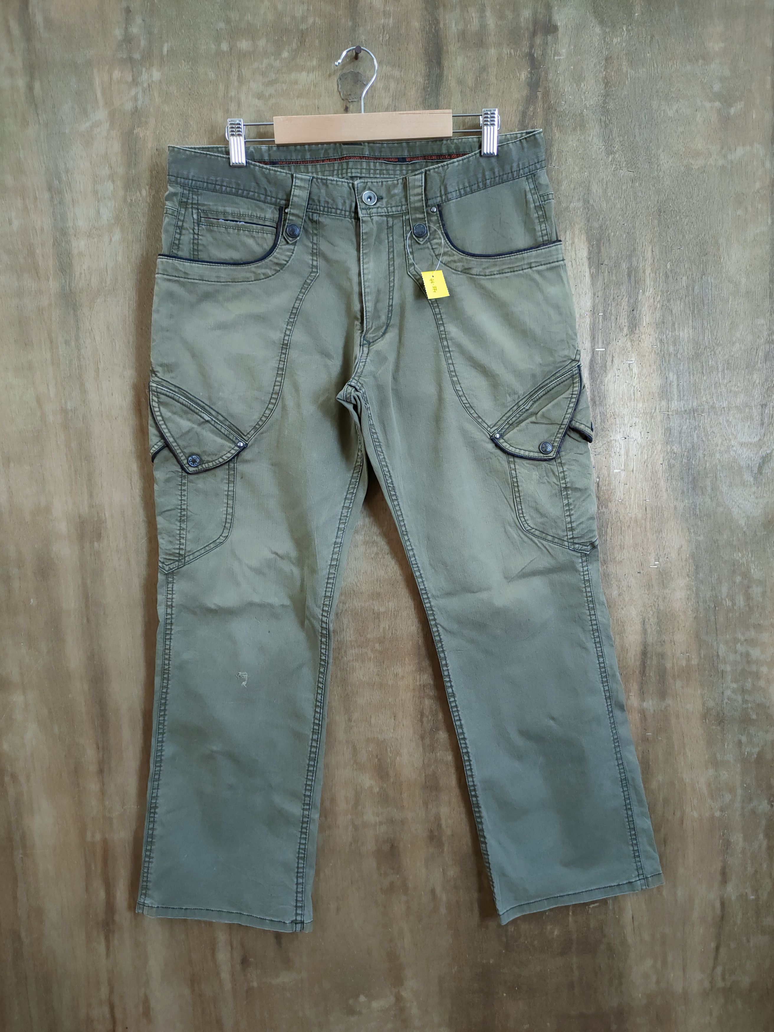 Japanese Brand DLL Nicole for Men japan designer cargo pants #46-371 Size US 32 / EU 48 - 1 Thumbnail