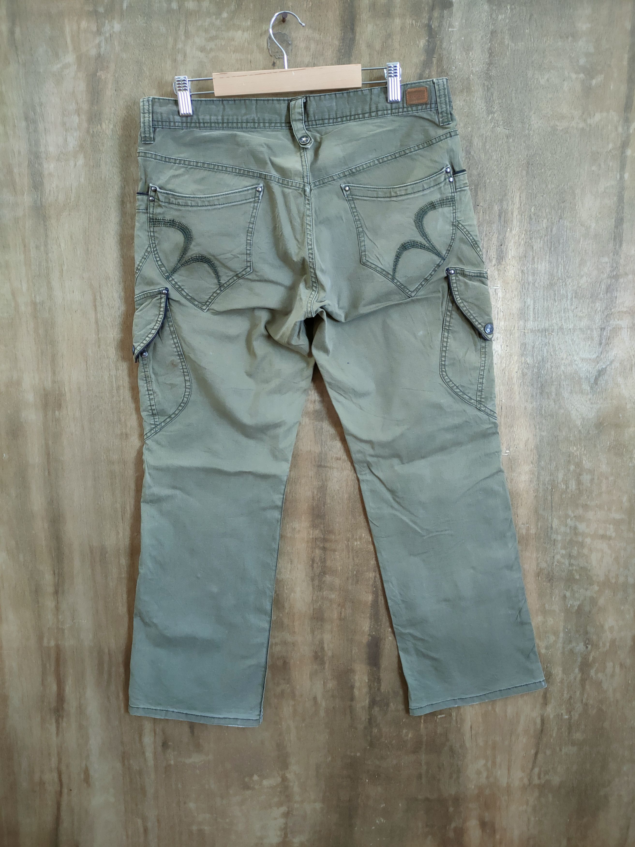 Japanese Brand DLL Nicole for Men japan designer cargo pants #46-371 Size US 32 / EU 48 - 6 Thumbnail