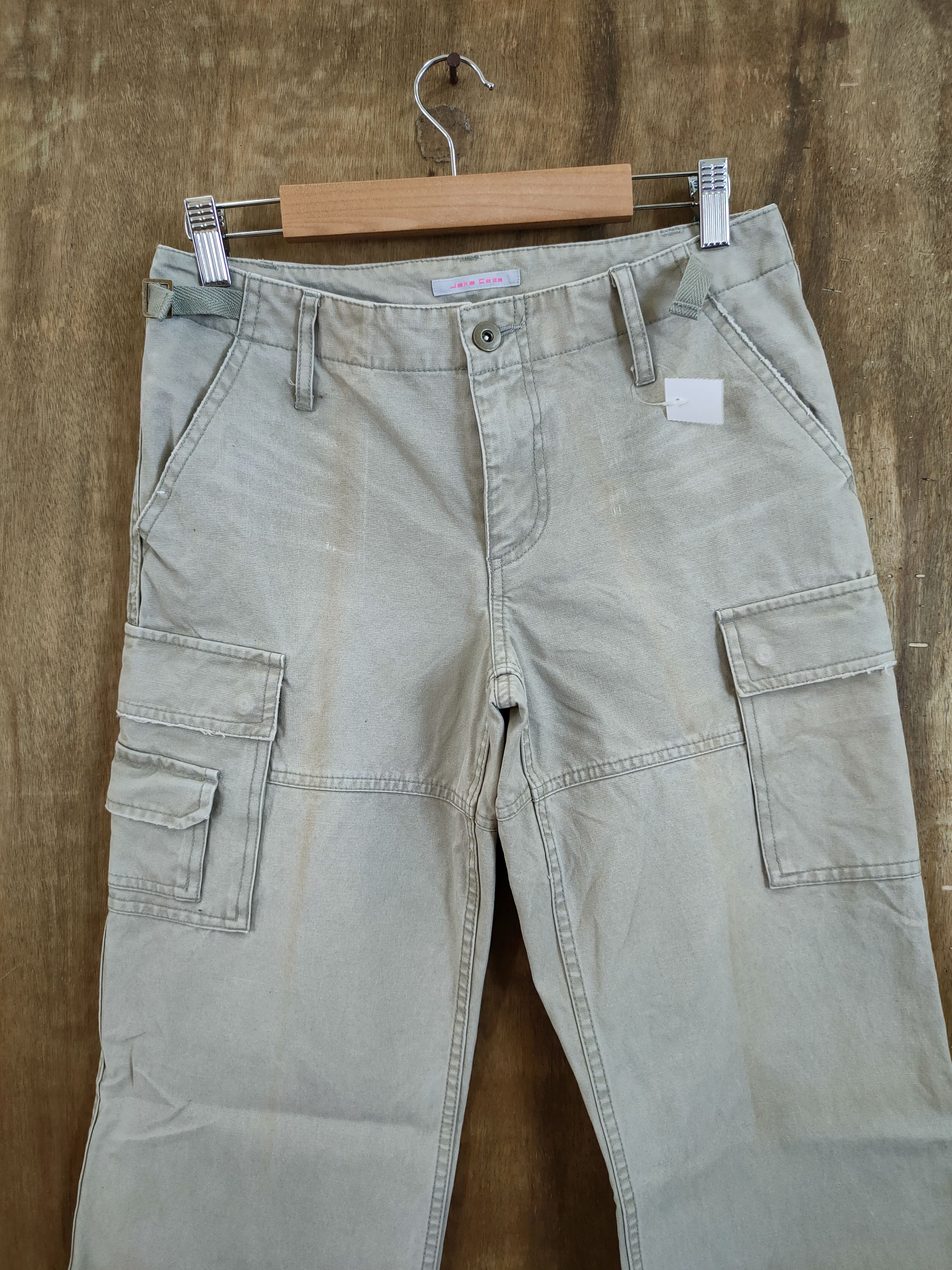 Japanese Brand Jake Code multipocket utility tactical cargo pants #46-702 Size US 28 / EU 44 - 4 Thumbnail