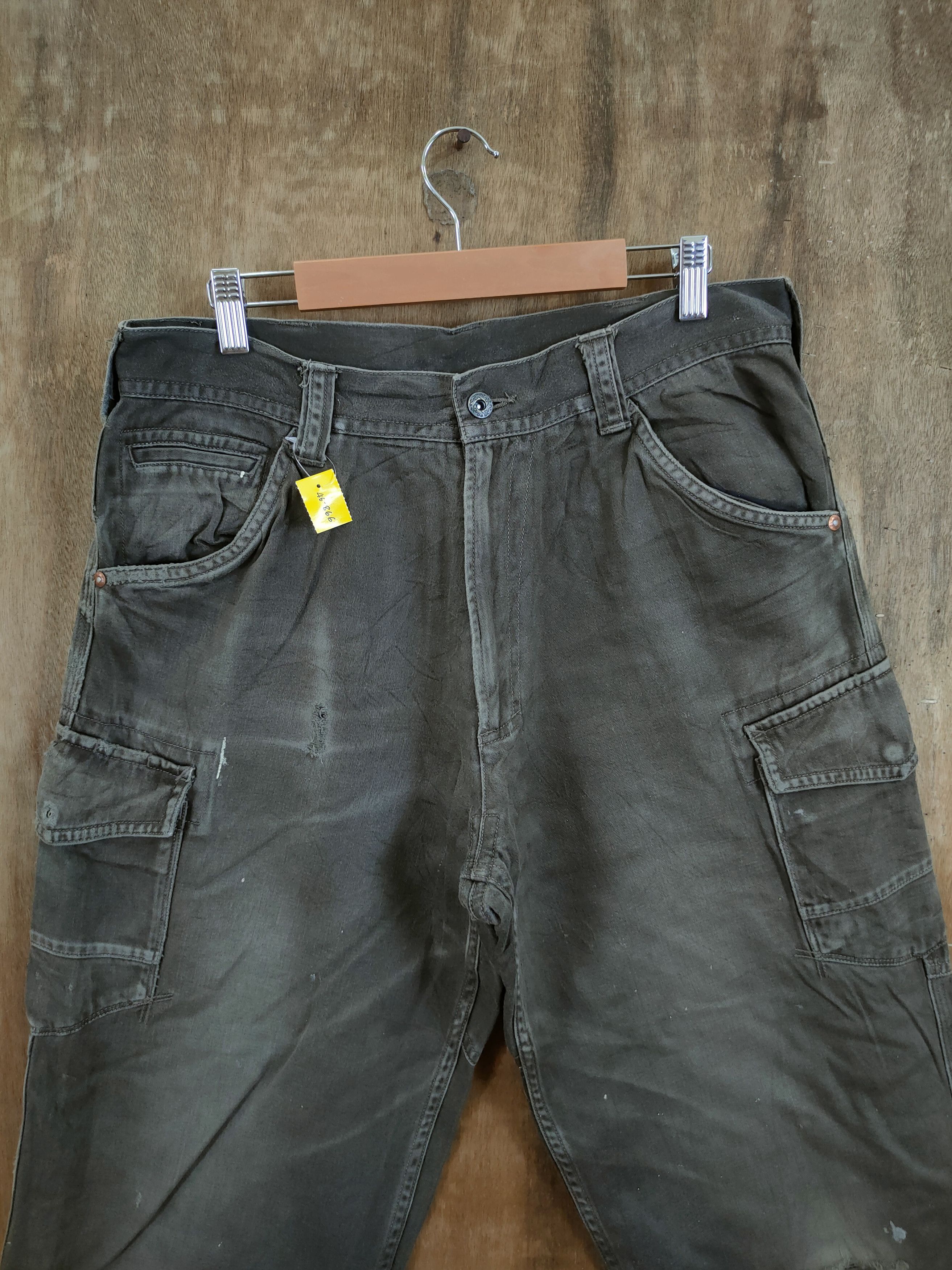 Japanese Brand Vice United multipocket tactical utility cargo pants#46-866 Size US 32 / EU 48 - 4 Thumbnail