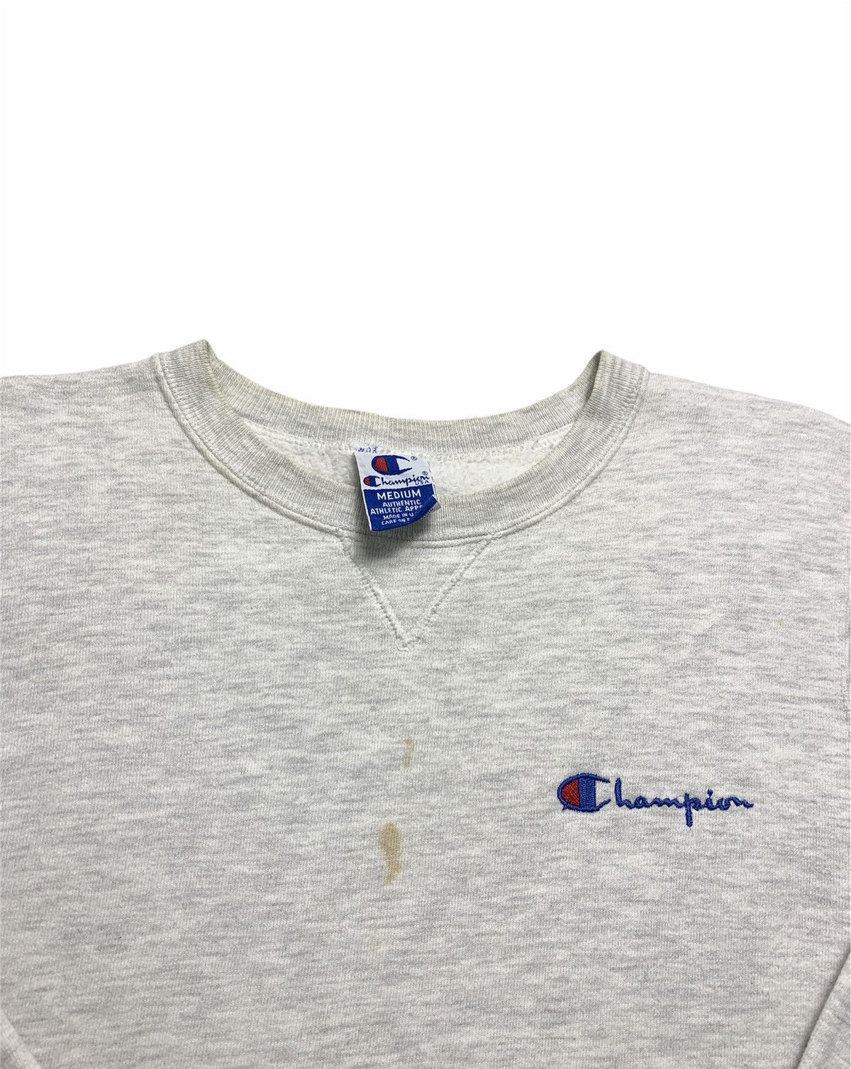 Champion × Vintage Vintage 90s Champion Spellout Logo Crewneck Sweatshirt Size US M / EU 48-50 / 2 - 4 Thumbnail