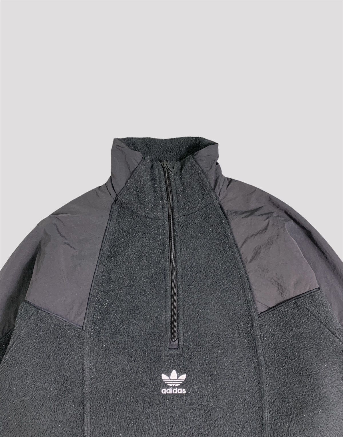 Adidas Adidas Trefoil Big Logo Fleece Sweatshirt Size US M / EU 48-50 / 2 - 6 Thumbnail
