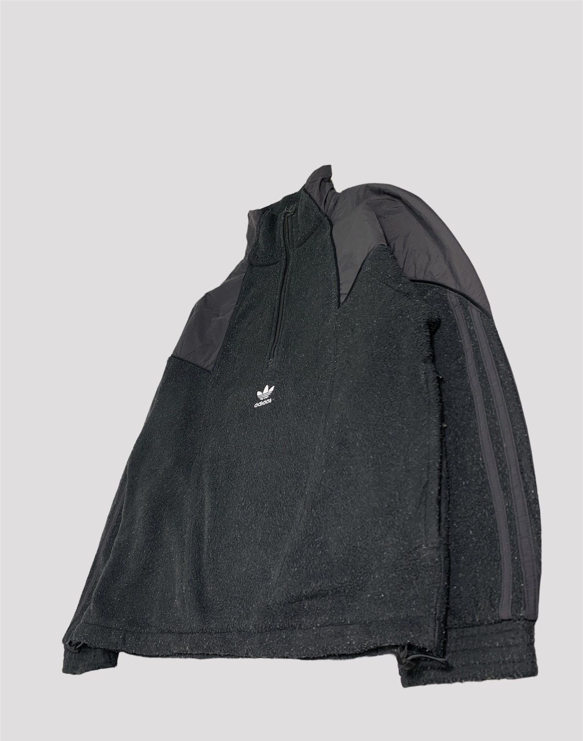 Adidas Adidas Trefoil Big Logo Fleece Sweatshirt Size US M / EU 48-50 / 2 - 5 Thumbnail
