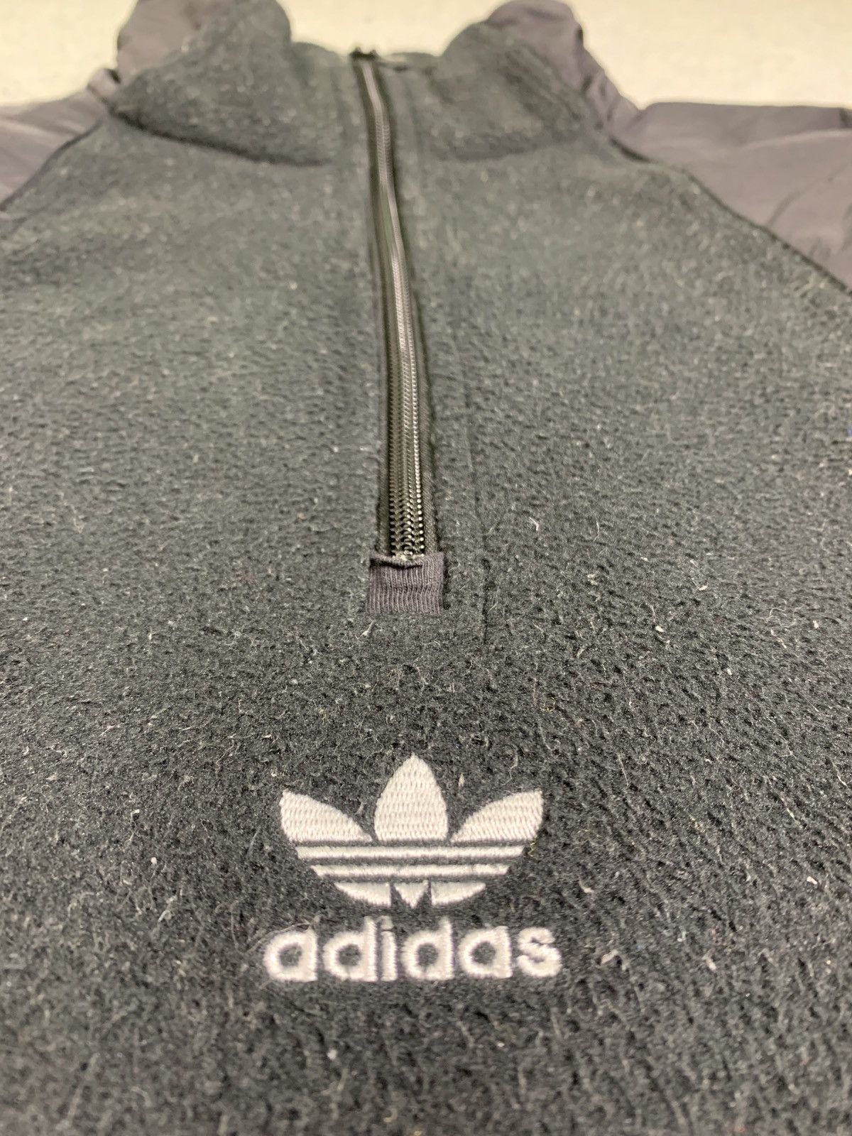 Adidas Adidas Trefoil Big Logo Fleece Sweatshirt Size US M / EU 48-50 / 2 - 7 Thumbnail