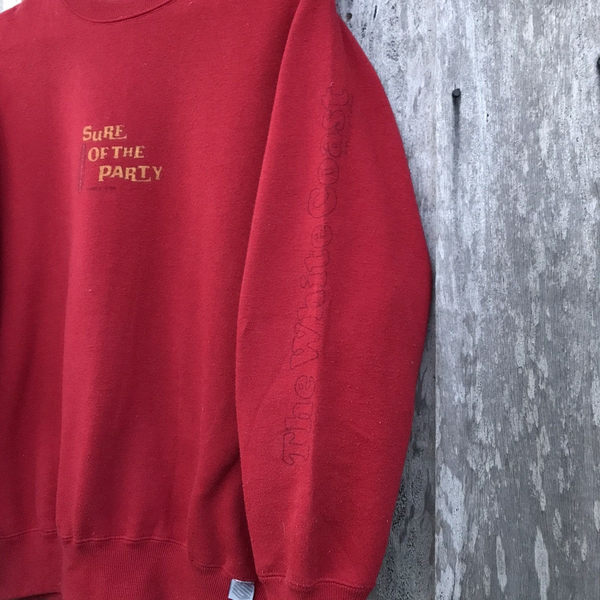 Vintage Vintage SWEET-ORR Surf Of The Party Spell Out Sweatshirt Size US M / EU 48-50 / 2 - 6 Thumbnail