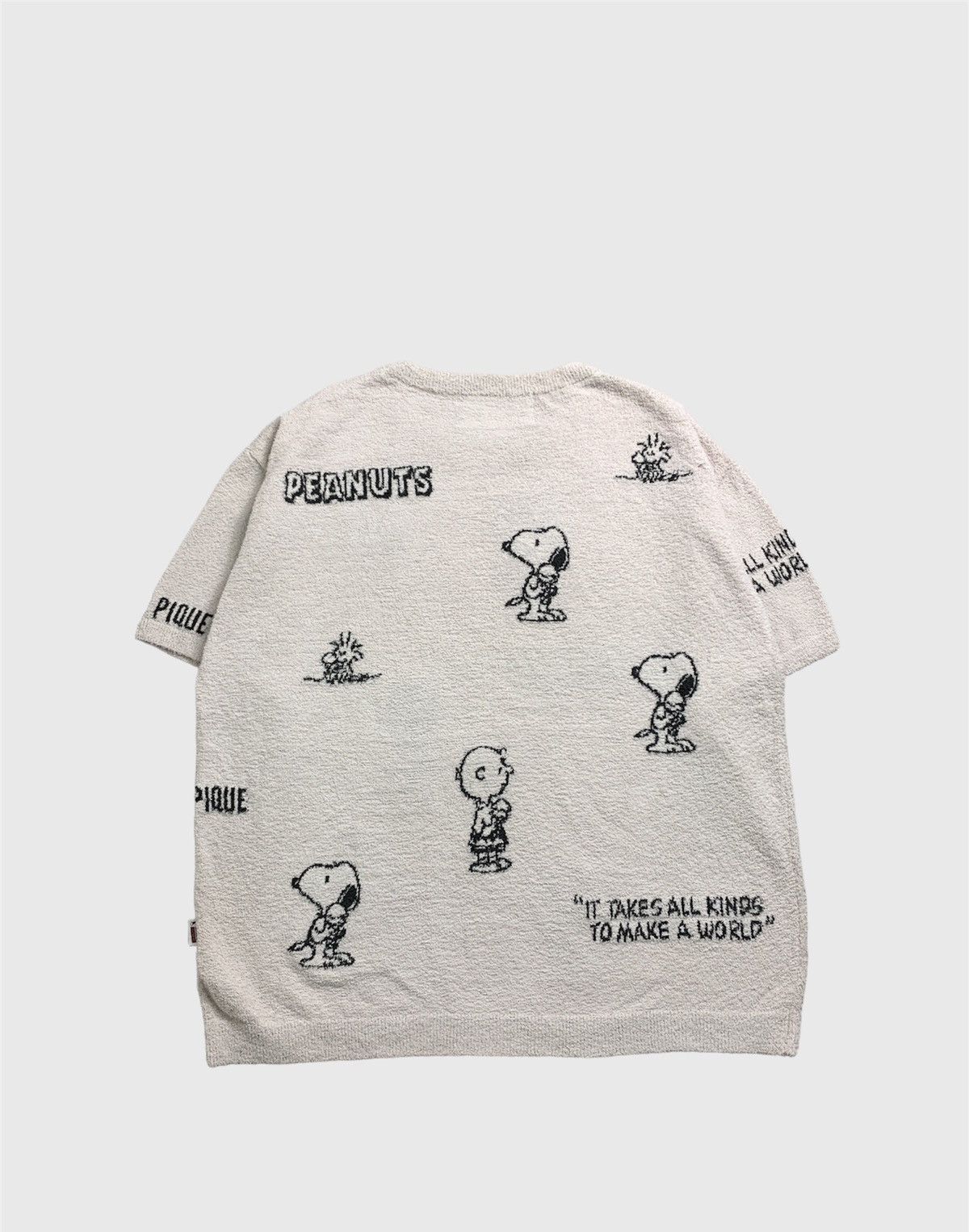 Japanese Brand × Peanuts Peanuts X Gelato Pique Overprint Comfy Fleece Shirt Size US M / EU 48-50 / 2 - 6 Thumbnail