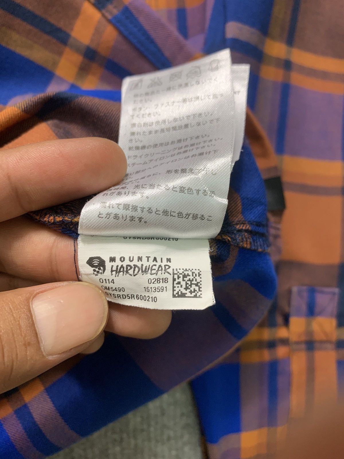 Flannel × Mountain Hardwear Vintage Mountain Hardwear Outdoor Hiking Flannel Size US M / EU 48-50 / 2 - 10 Thumbnail