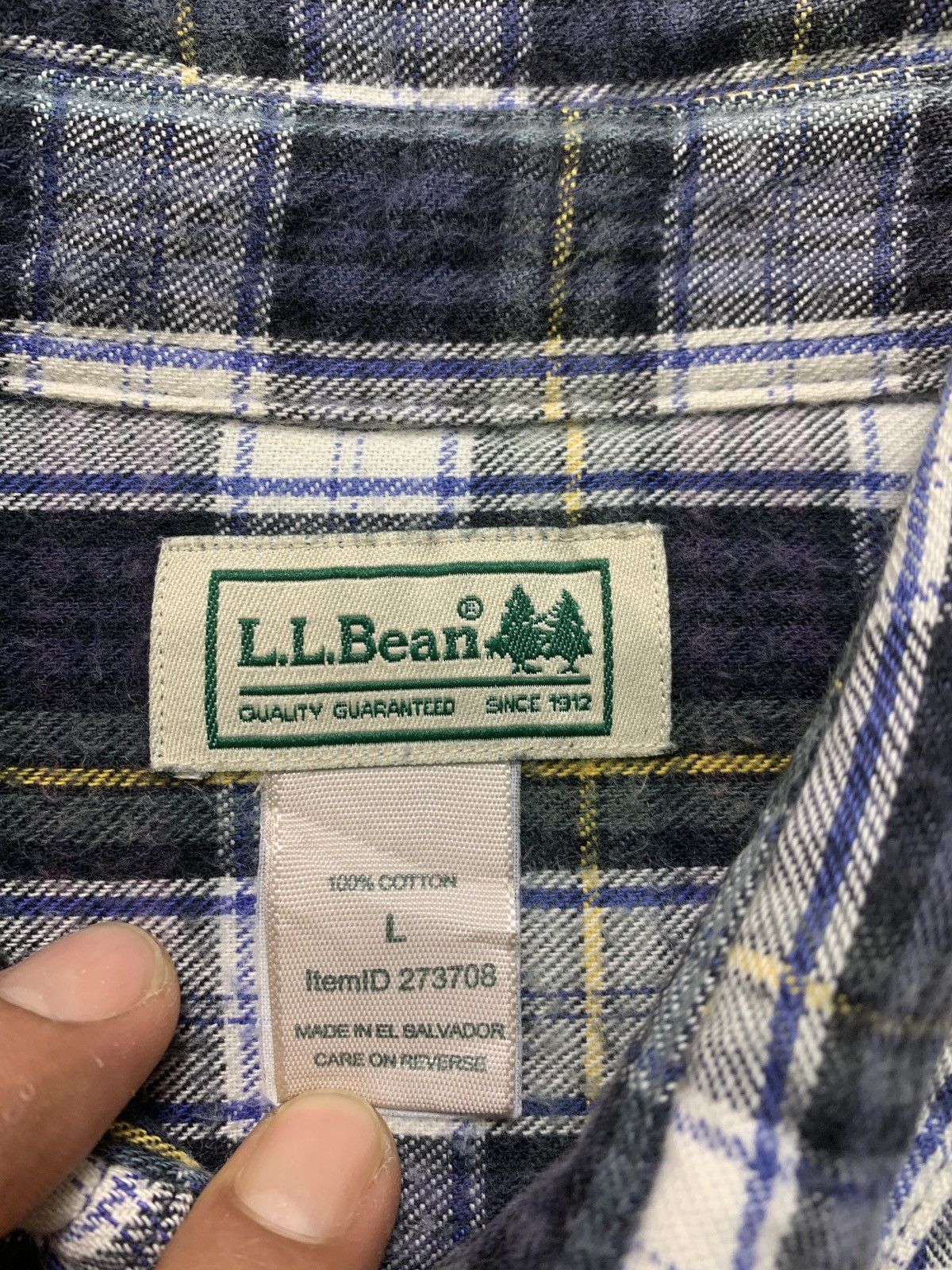 Flannel × L.L. Bean × Vintage Vintage L.L Bean Flannel Size US M / EU 48-50 / 2 - 6 Thumbnail