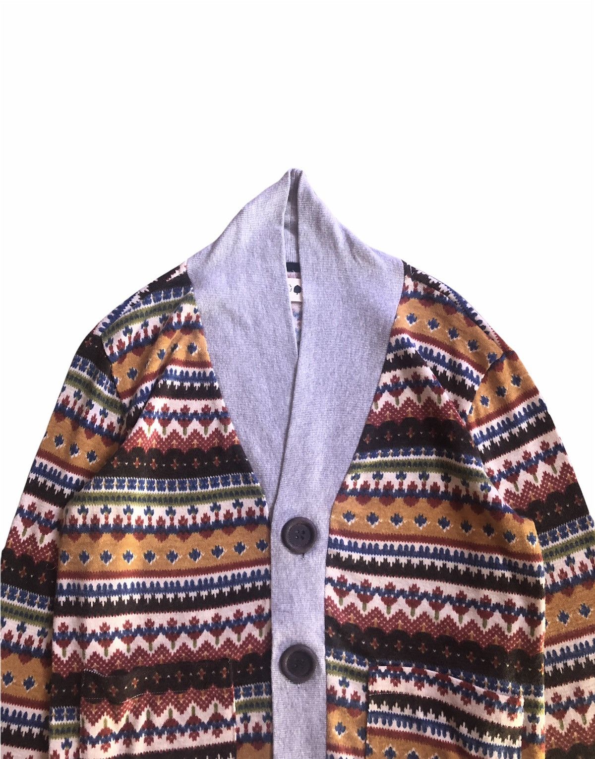 Japanese Brand × Native Vintage Native Design Kapital Style Cardigan Size US M / EU 48-50 / 2 - 2 Thumbnail
