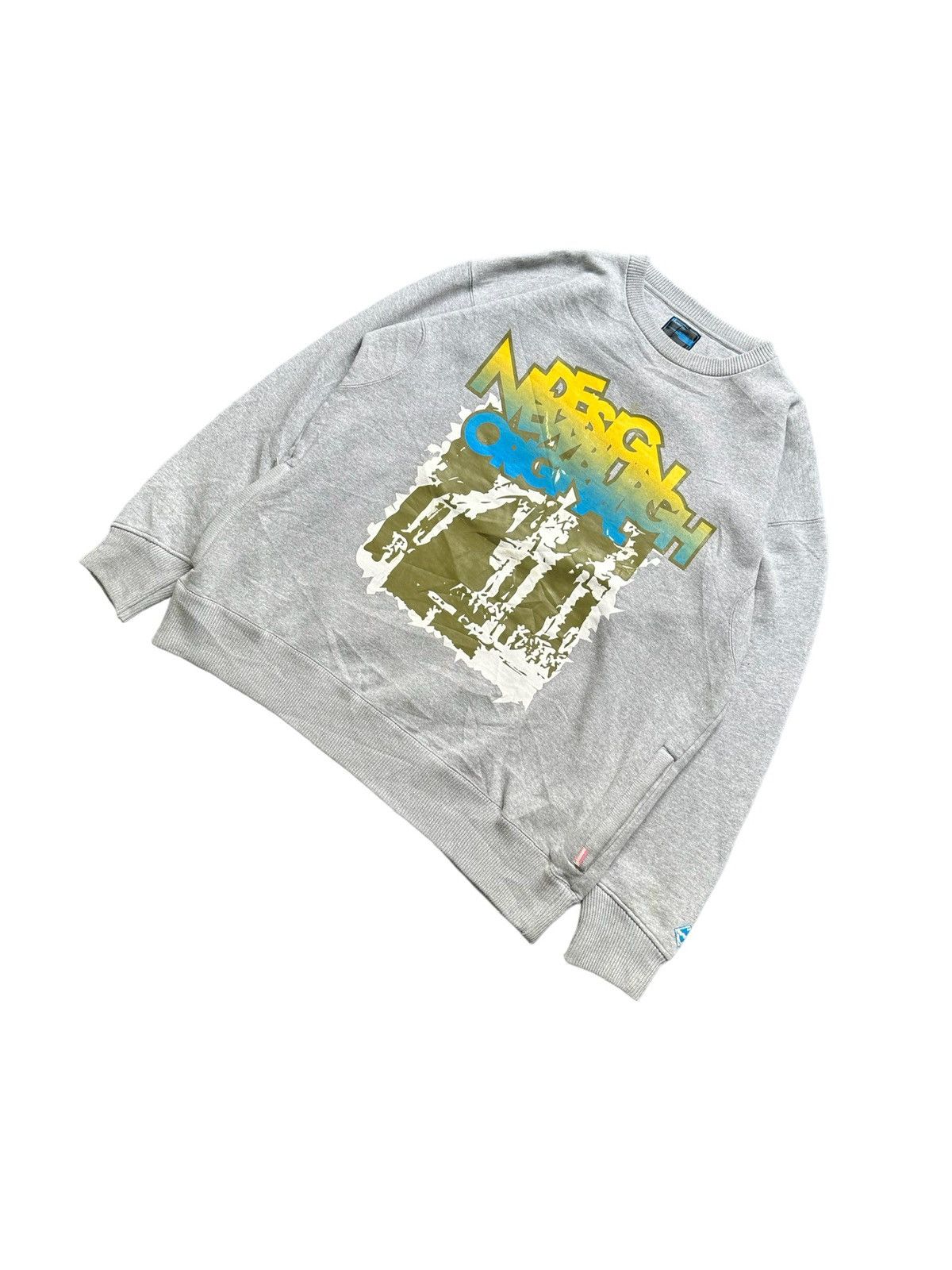 Japanese Brand 00’s NEWBURGH graphics sweatshirt Size US XL / EU 56 / 4 - 3 Thumbnail