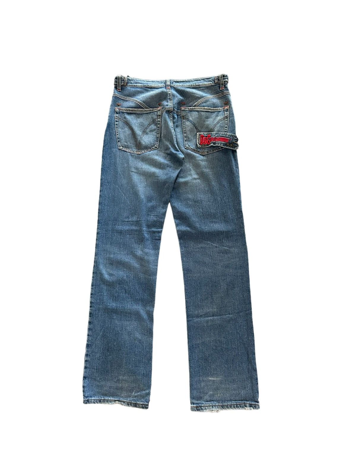 Dolce & Gabbana 2006 A/W Dolce & Gabbana loose straight denim Size US 33 - 1 Thumbnail