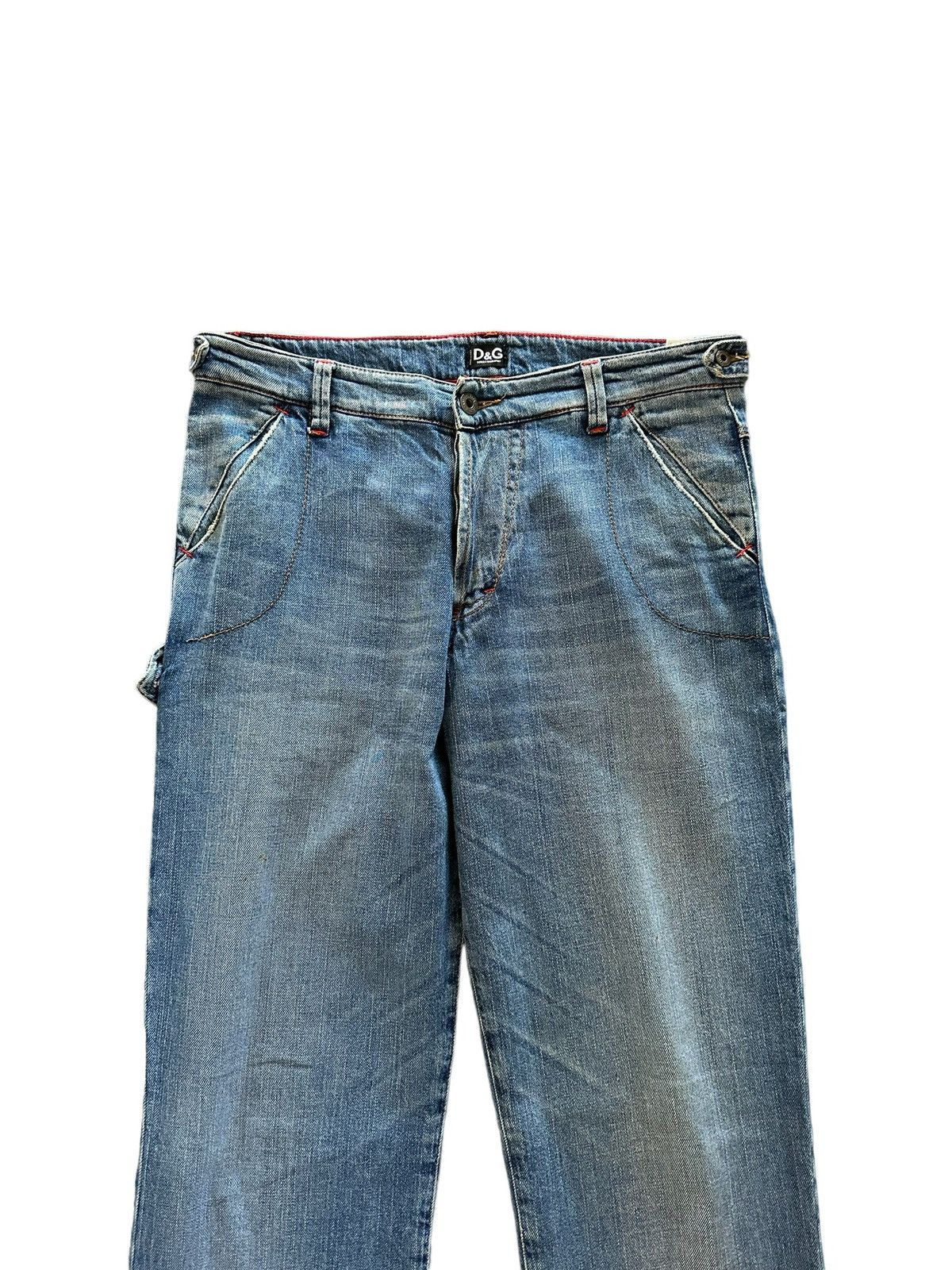 Dolce & Gabbana 2006 A/W Dolce & Gabbana loose straight denim Size US 33 - 3 Thumbnail