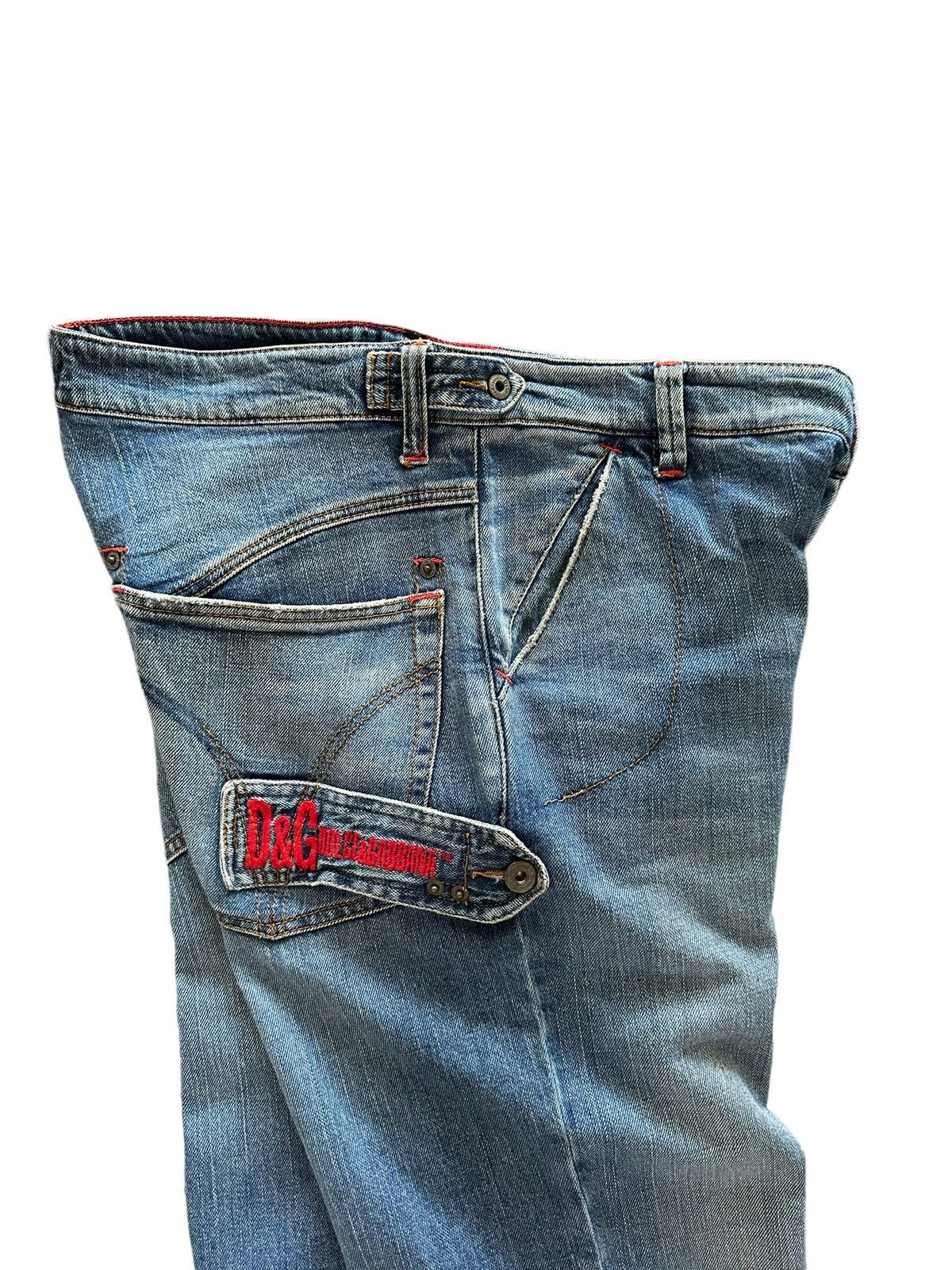 Dolce & Gabbana 2006 A/W Dolce & Gabbana loose straight denim Size US 33 - 12 Thumbnail