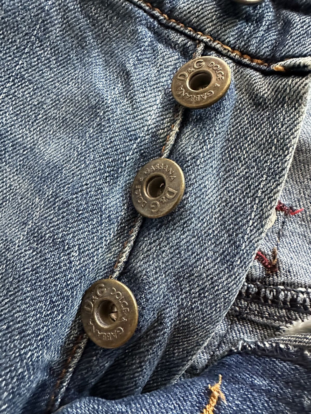 Dolce & Gabbana 2006 A/W Dolce & Gabbana loose straight denim Size US 33 - 19 Thumbnail
