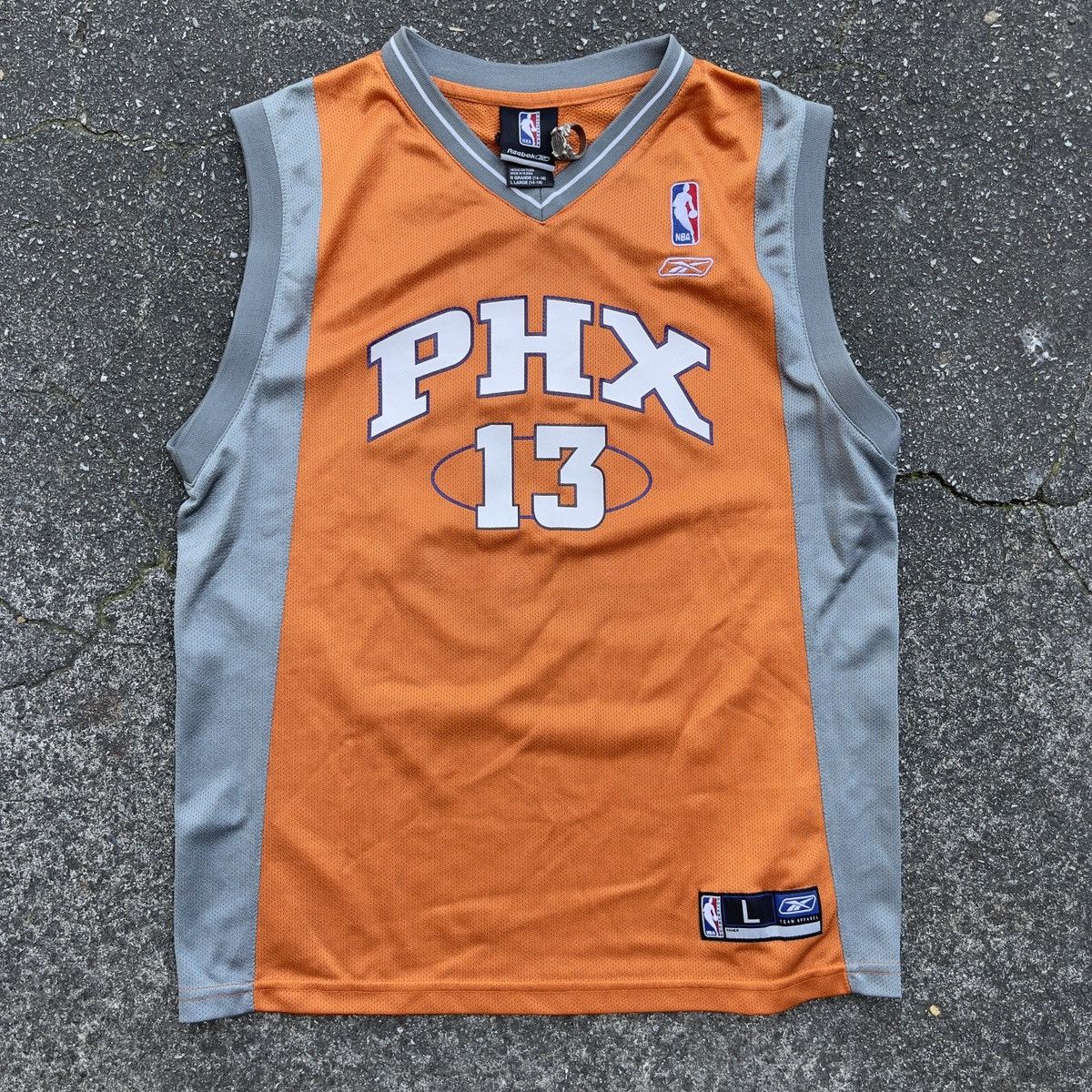 Vintage Y2K Steve Nash PHX Suns Reebok Jersey