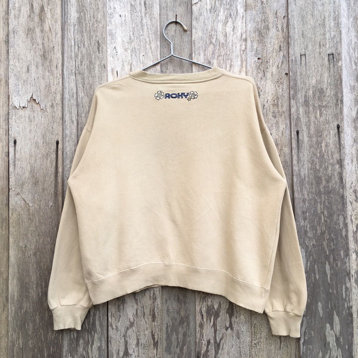 Quiksilver × Vintage Vintage Roxy Boardshorts Sweatshirt Big Logo Size XL / US 12-14 / IT 48-50 - 9 Thumbnail