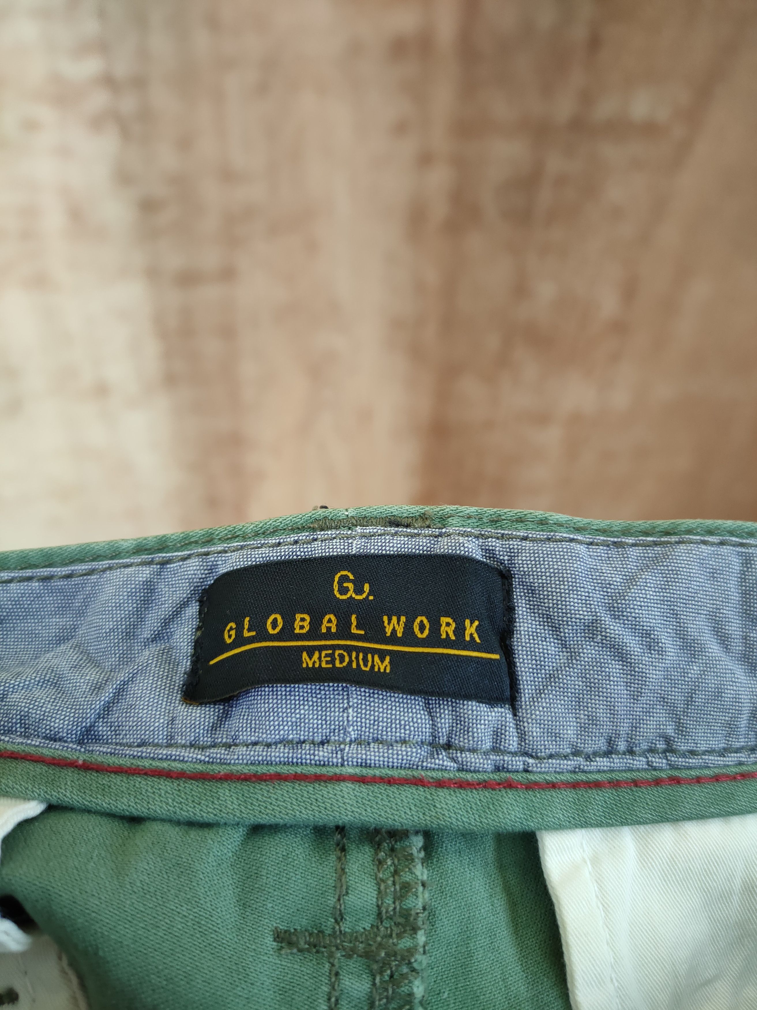 Japanese Brand DL Global work japan green utility cargo pants #46-297 Size US 31 - 9 Thumbnail