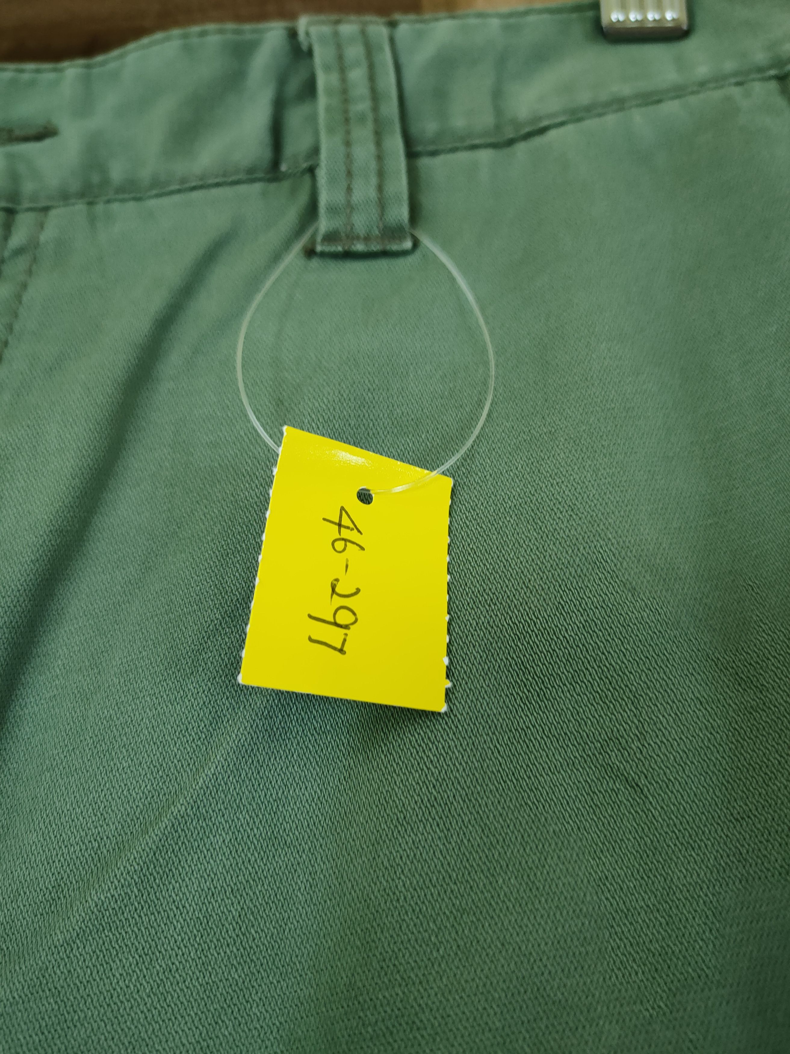 Japanese Brand DL Global work japan green utility cargo pants #46-297 Size US 31 - 5 Thumbnail