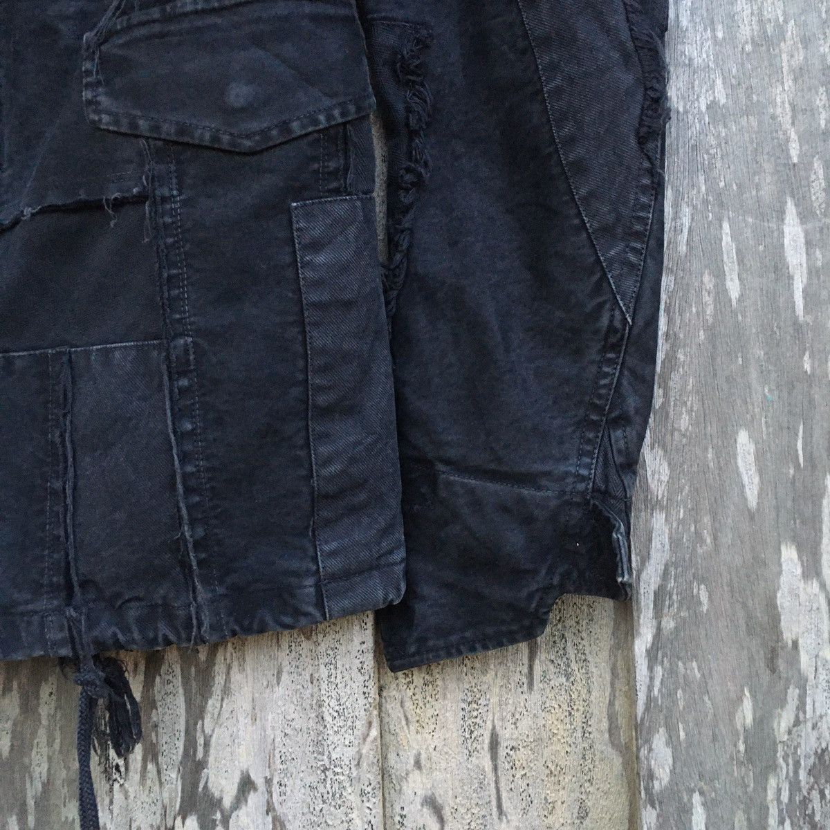 Japanese Brand × Vintage Vintage Deconstructed Punk Rare Patchwork Jacket Size US S / EU 44-46 / 1 - 4 Thumbnail