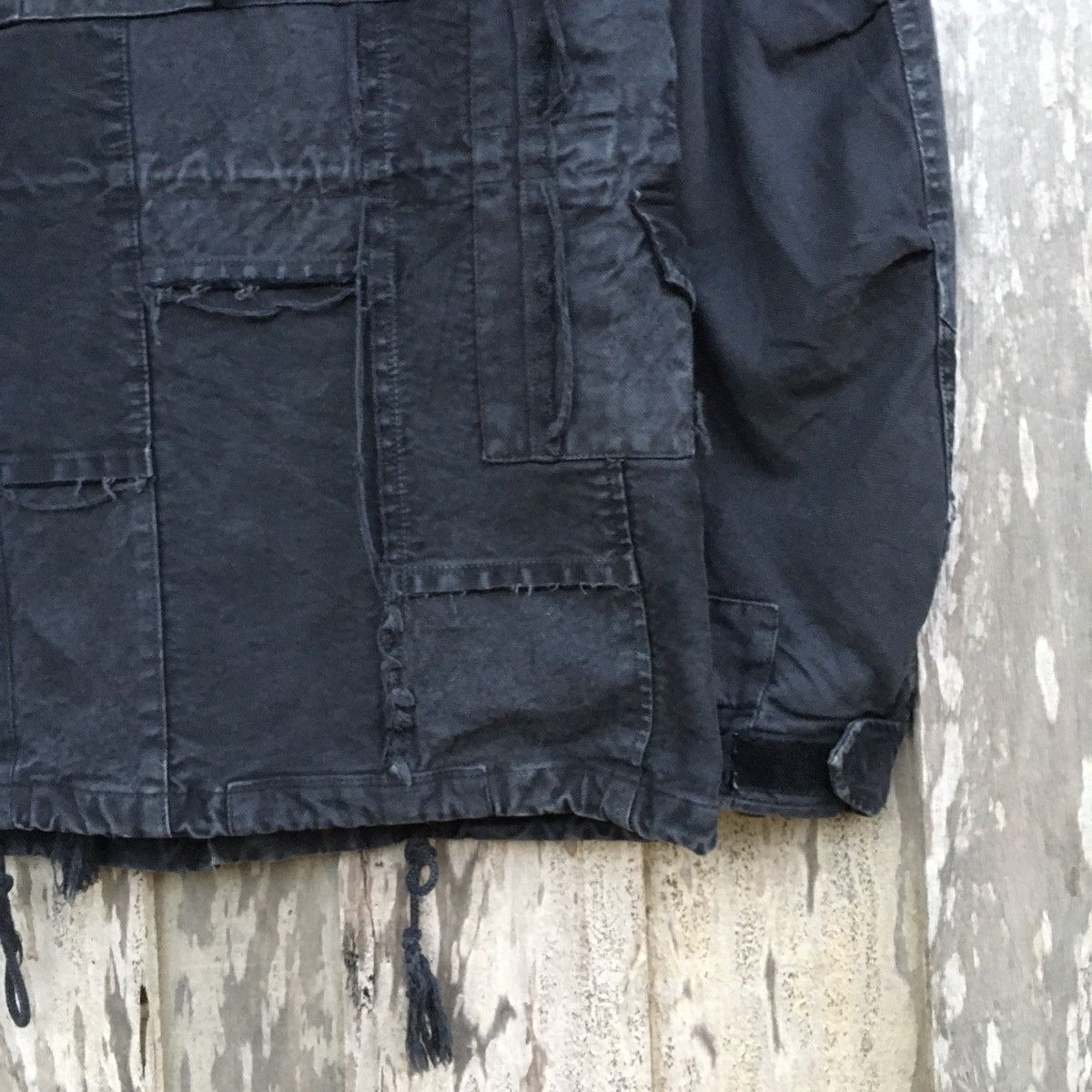 Japanese Brand × Vintage Vintage Deconstructed Punk Rare Patchwork Jacket Size US S / EU 44-46 / 1 - 11 Thumbnail