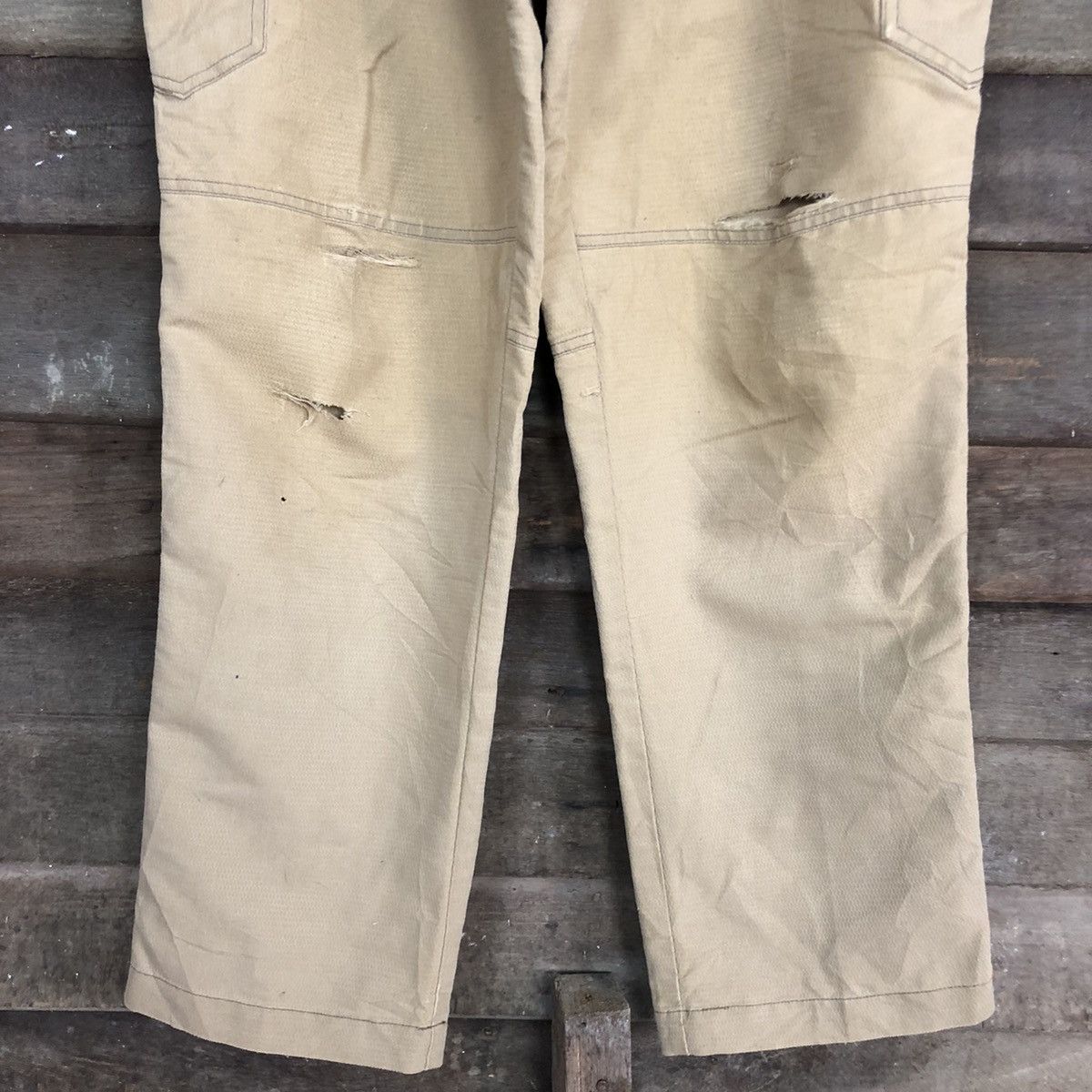 Japanese Brand DLL Jawin Brown MUltipocket Cargo Pants #c693 Size US 32 / EU 48 - 3 Thumbnail