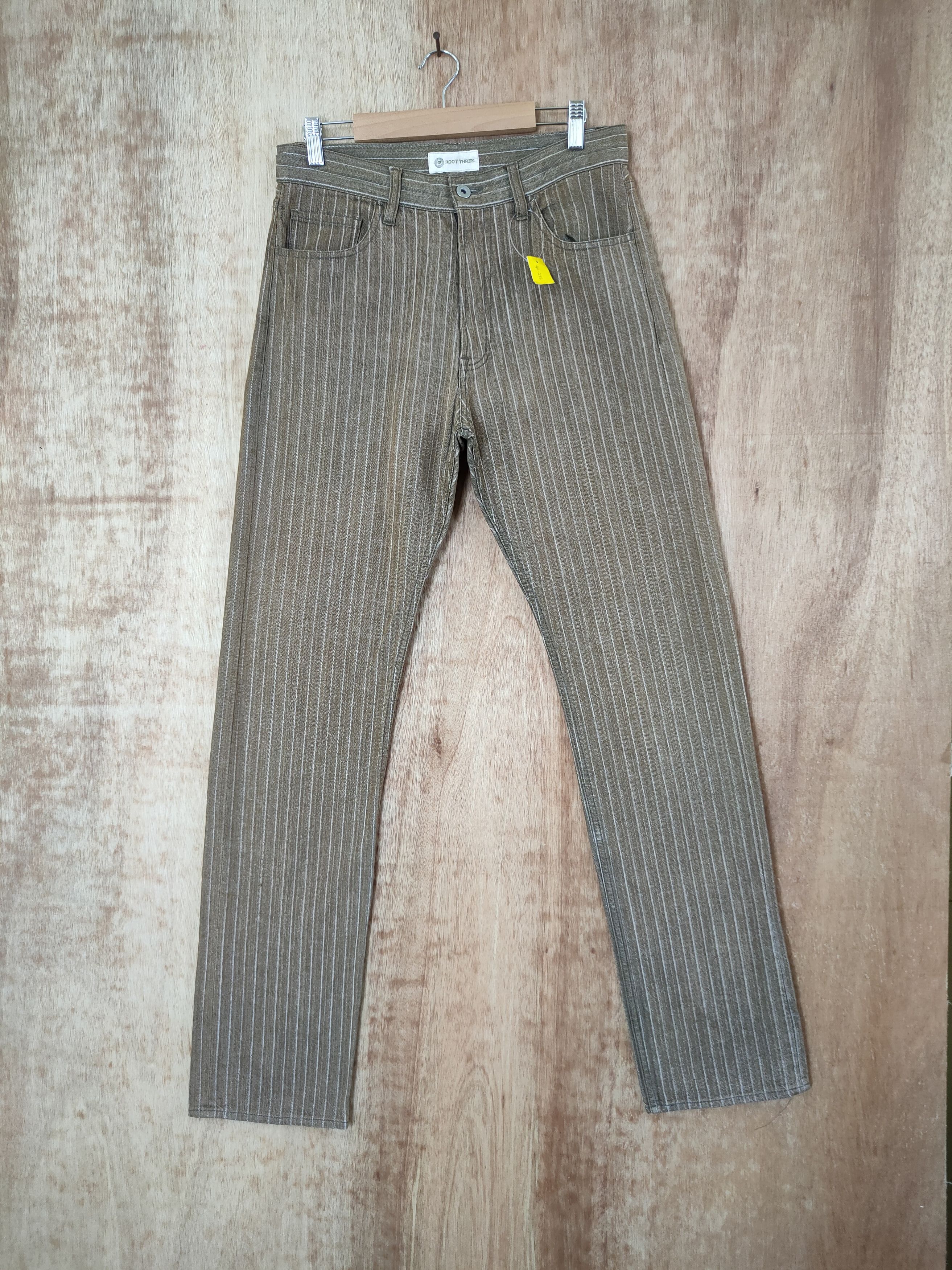 OVER THE STRiPES DLL Root Three stripe cargo pants vintage #46-286 Size US 30 / EU 46 - 1 Thumbnail