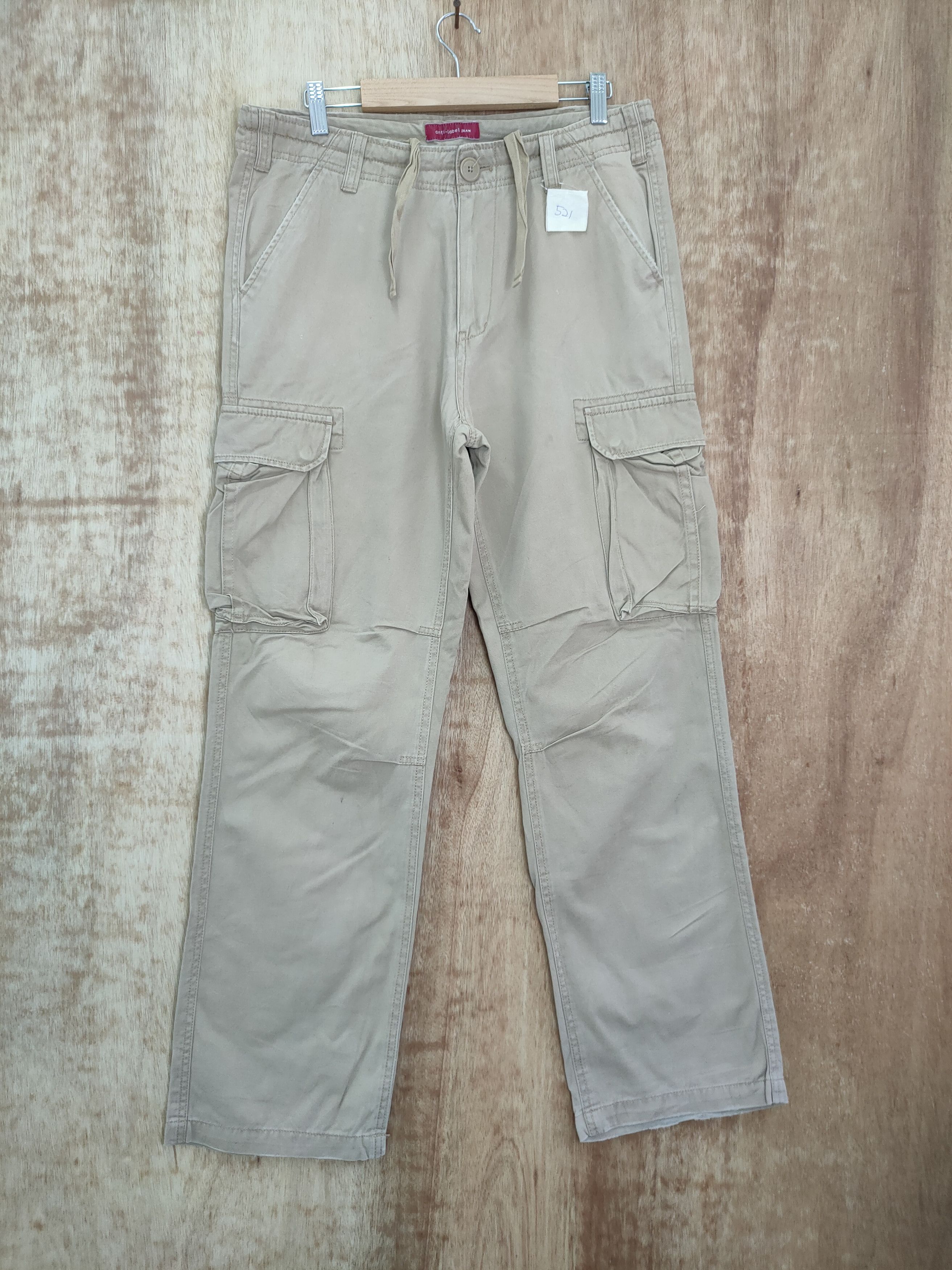 Japanese Brand DLL Anti Label multi pocket tactical cargo pants #521 Size US 32 / EU 48 - 1 Thumbnail