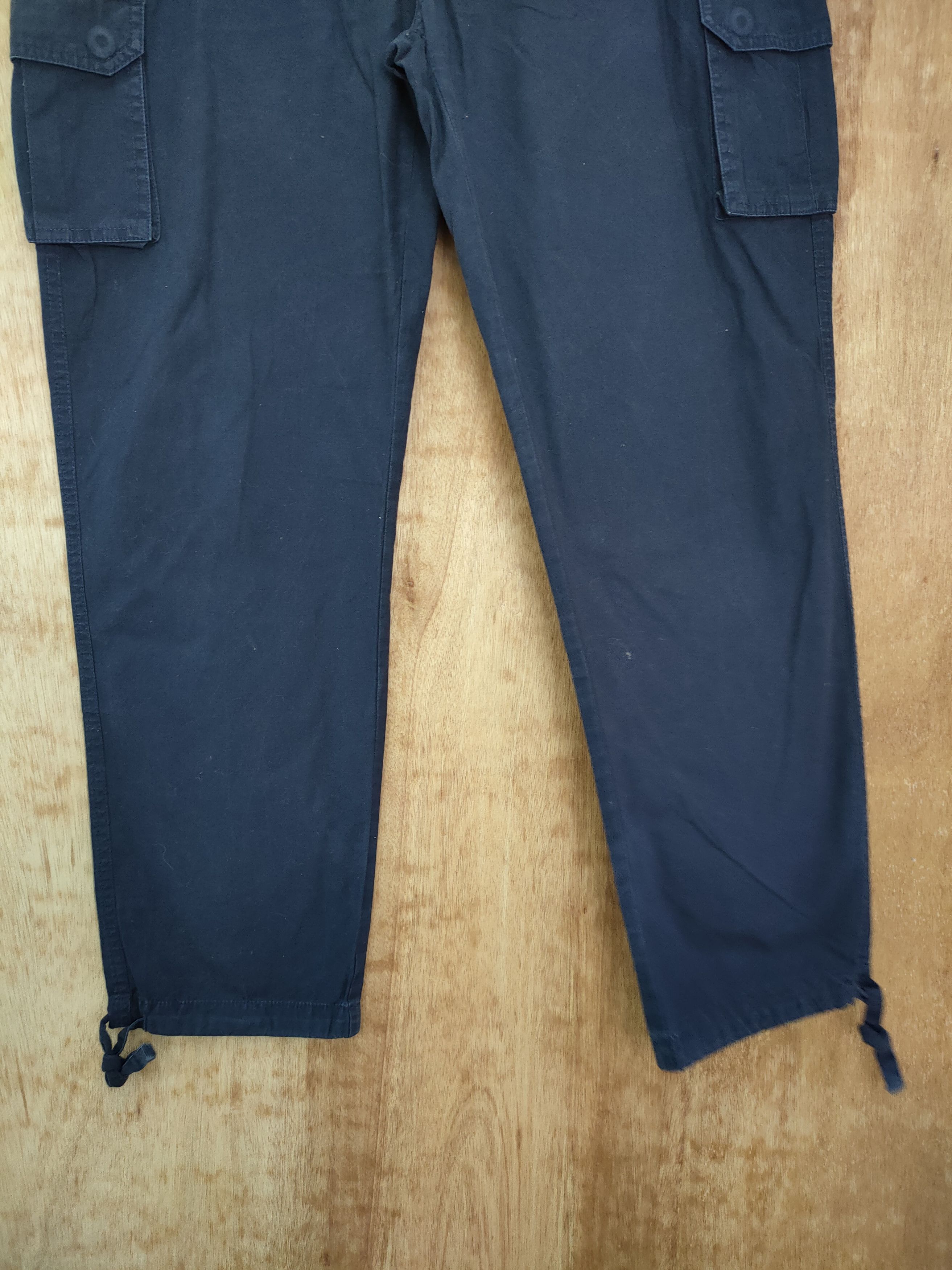 Japanese Brand DLL Spinns blue multi pocket tactical cargo pants #514 Size US 30 / EU 46 - 2 Thumbnail