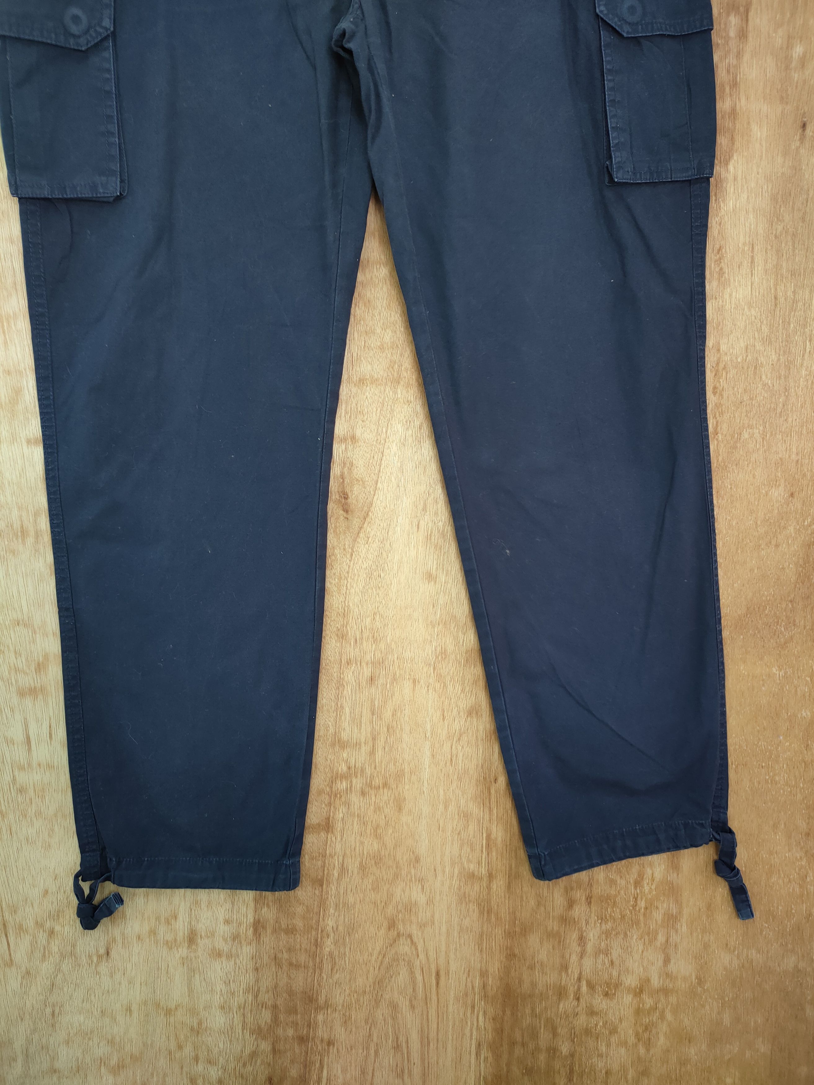 Japanese Brand DLL Spinns blue multi pocket tactical cargo pants #514 Size US 30 / EU 46 - 3 Thumbnail