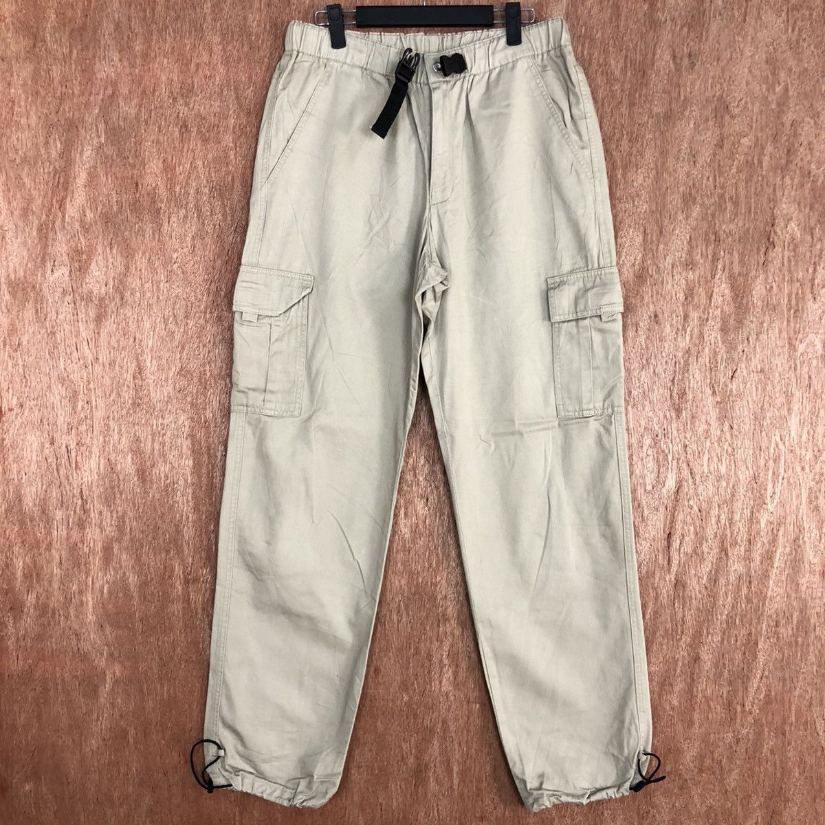 Japanese Brand × Uniqlo DLL Uniqlo Cream MUltipocket Cargo Pants #c651 Size US 30 / EU 46 - 1 Thumbnail