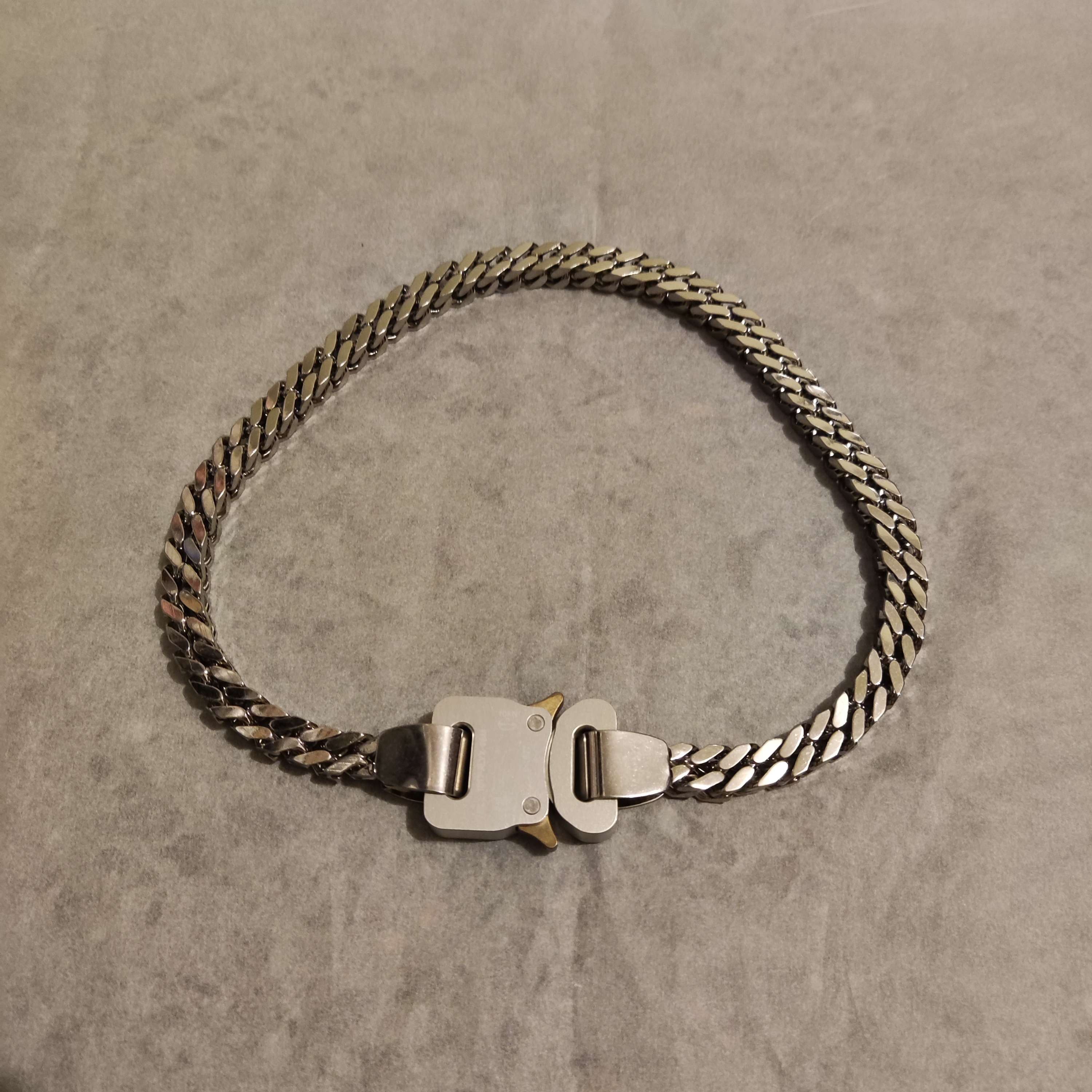 1017 ALYX 9SM 1017 ALYX 9SM Silver Cuban River Link Necklace Size ONE SIZE - 1 Thumbnail