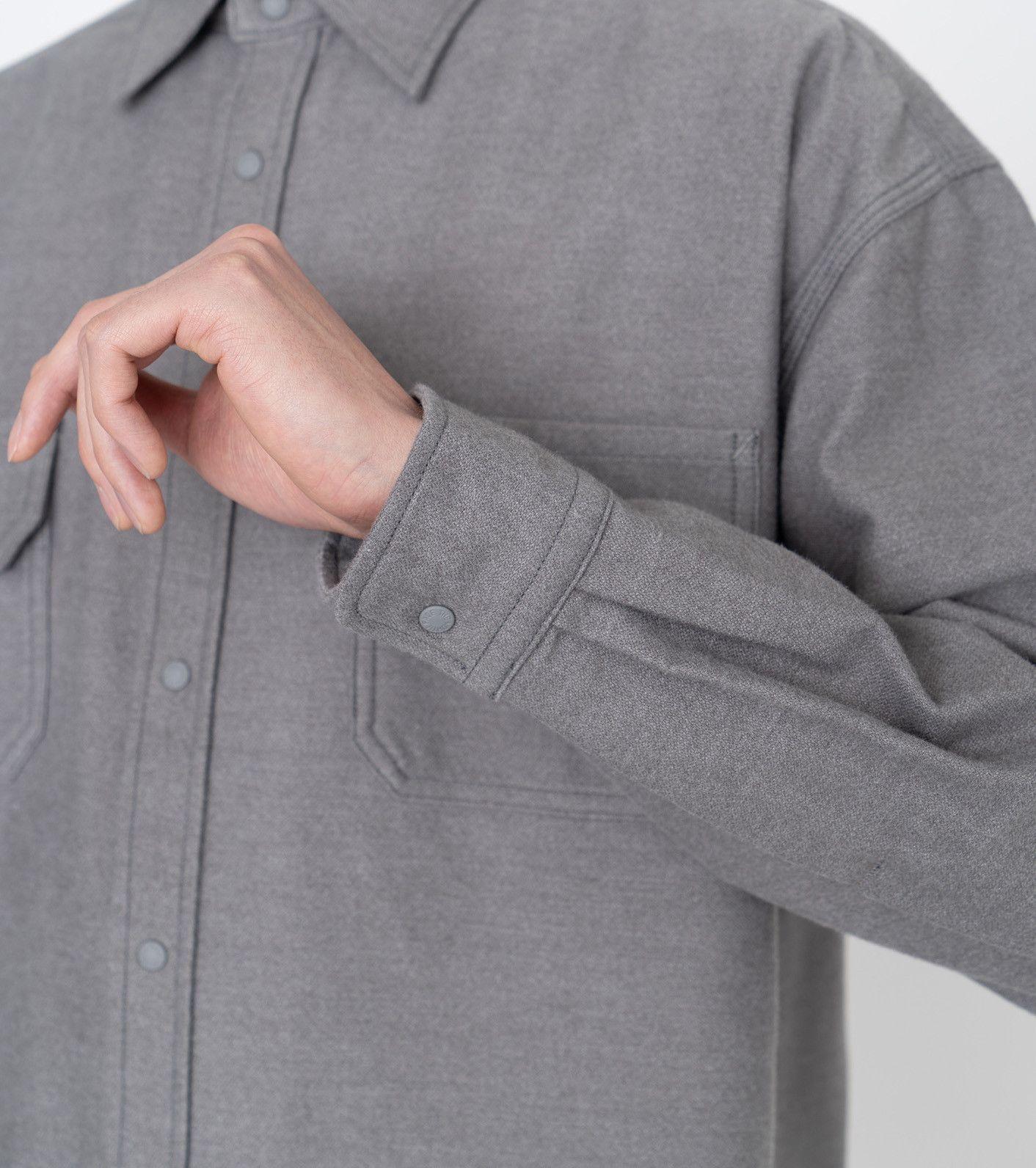 The North Face THE NORTH FACE PURPLE LABEL Flannel Field Shirt Size US M / EU 48-50 / 2 - 7 Thumbnail