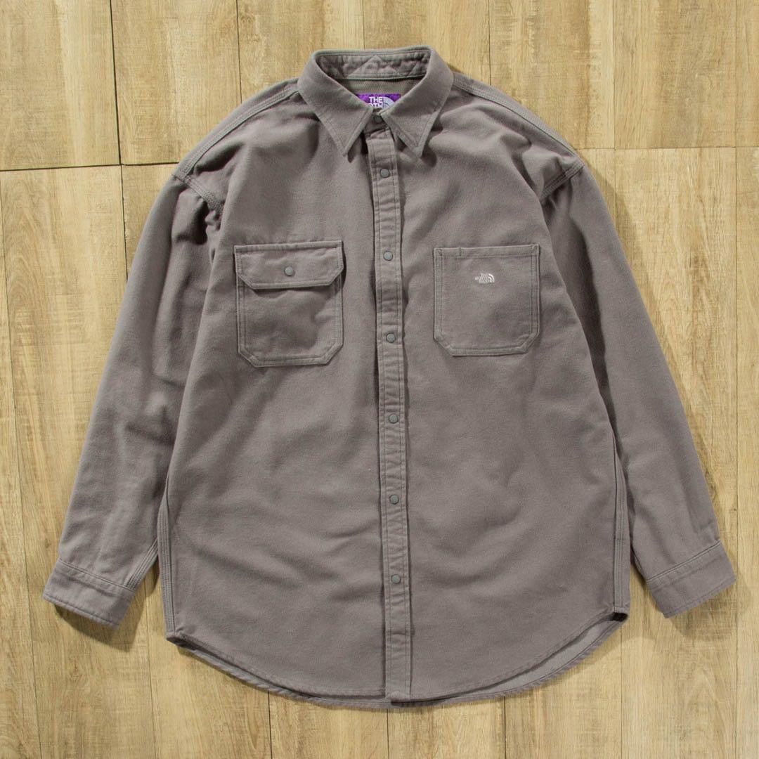 The North Face THE NORTH FACE PURPLE LABEL Flannel Field Shirt Size US XL / EU 56 / 4 - 8 Thumbnail