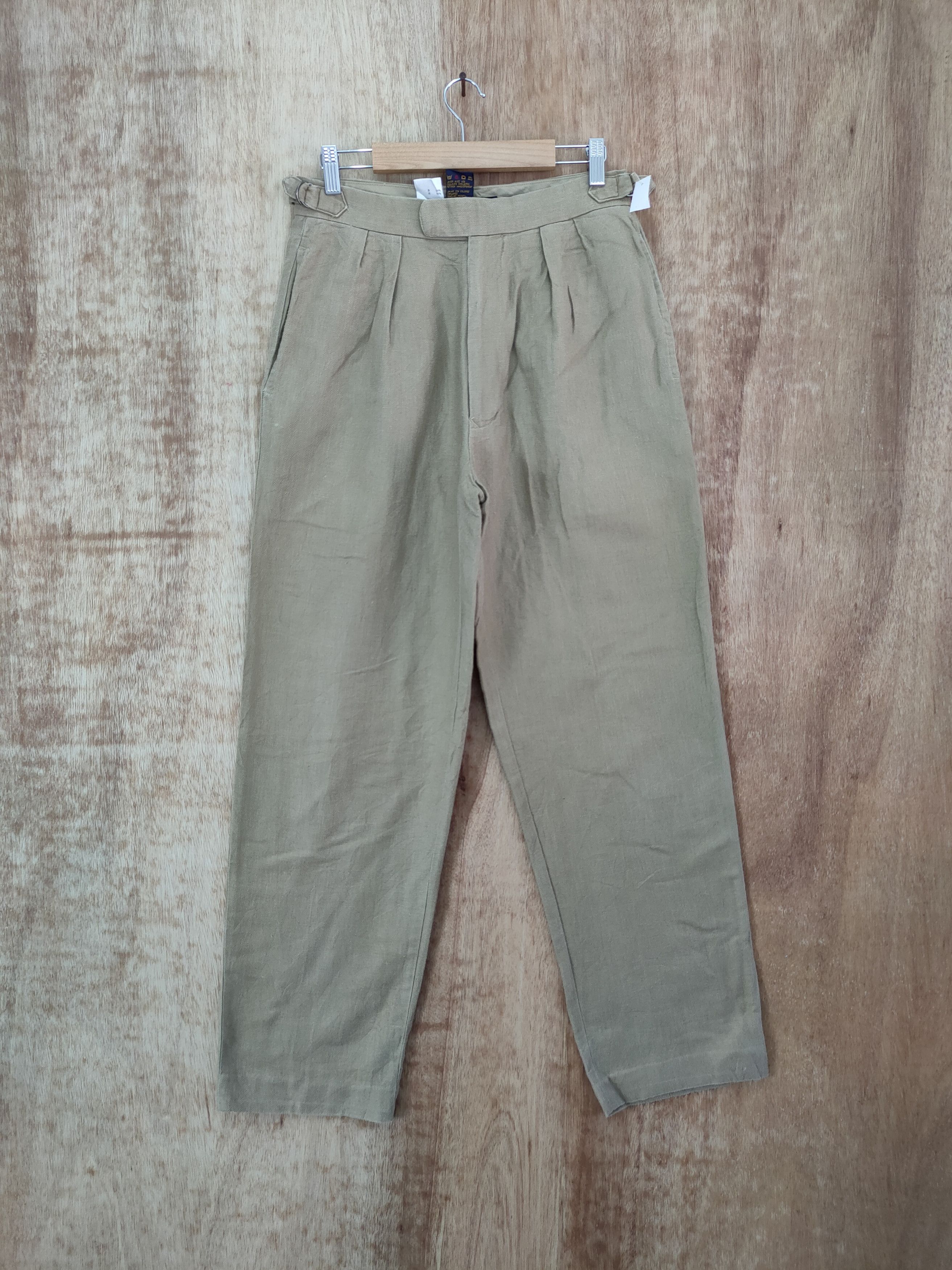 Tommy Hilfiger DLL Tommy Hilfiger side buckle Casual pants #46-268A Size US 30 / EU 46 - 1 Thumbnail