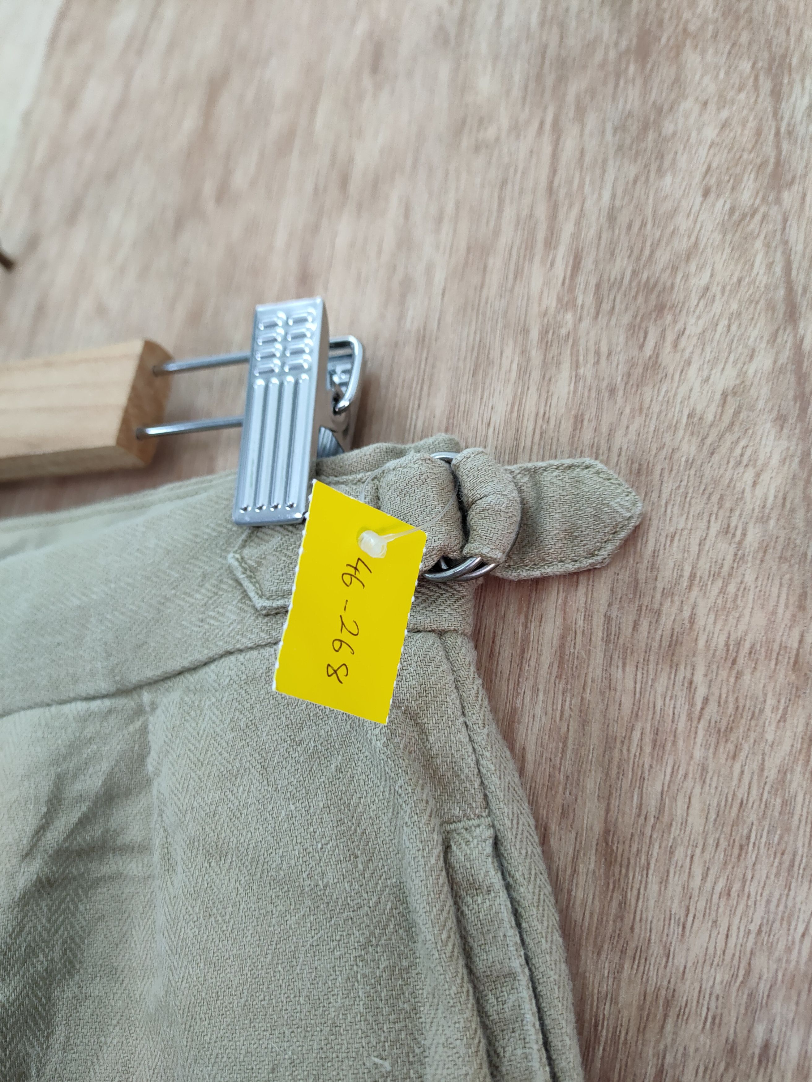 Tommy Hilfiger DLL Tommy Hilfiger side buckle Casual pants #46-268A Size US 30 / EU 46 - 4 Thumbnail