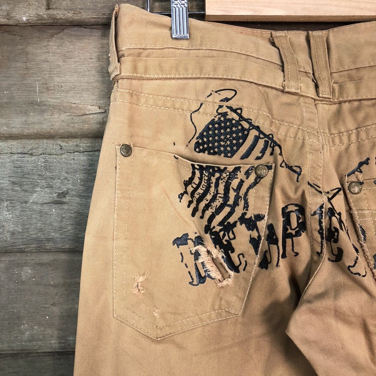 Edition Japan Red Pepper japan Brown Casual Pants #6762 Size US 28 / EU 44 - 4 Thumbnail