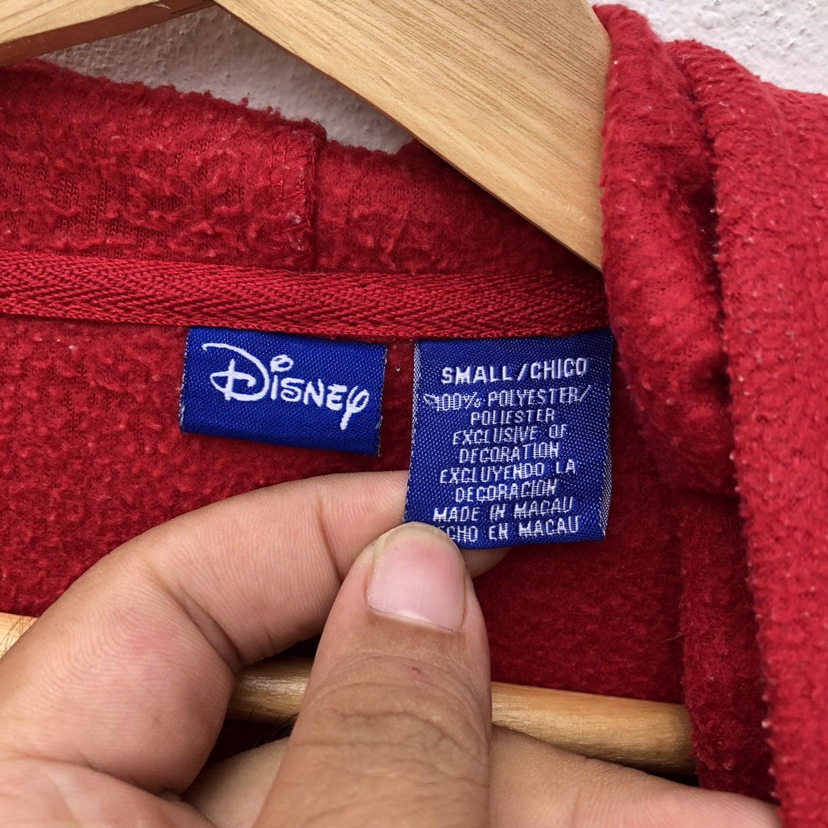 Cartoon Network DISNEY CHIP & DALE HOODIE JACKET BIG LOGO Size US S / EU 44-46 / 1 - 7 Thumbnail