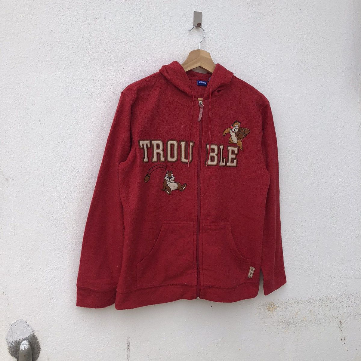 Cartoon Network DISNEY CHIP & DALE HOODIE JACKET BIG LOGO Size US S / EU 44-46 / 1 - 2 Thumbnail